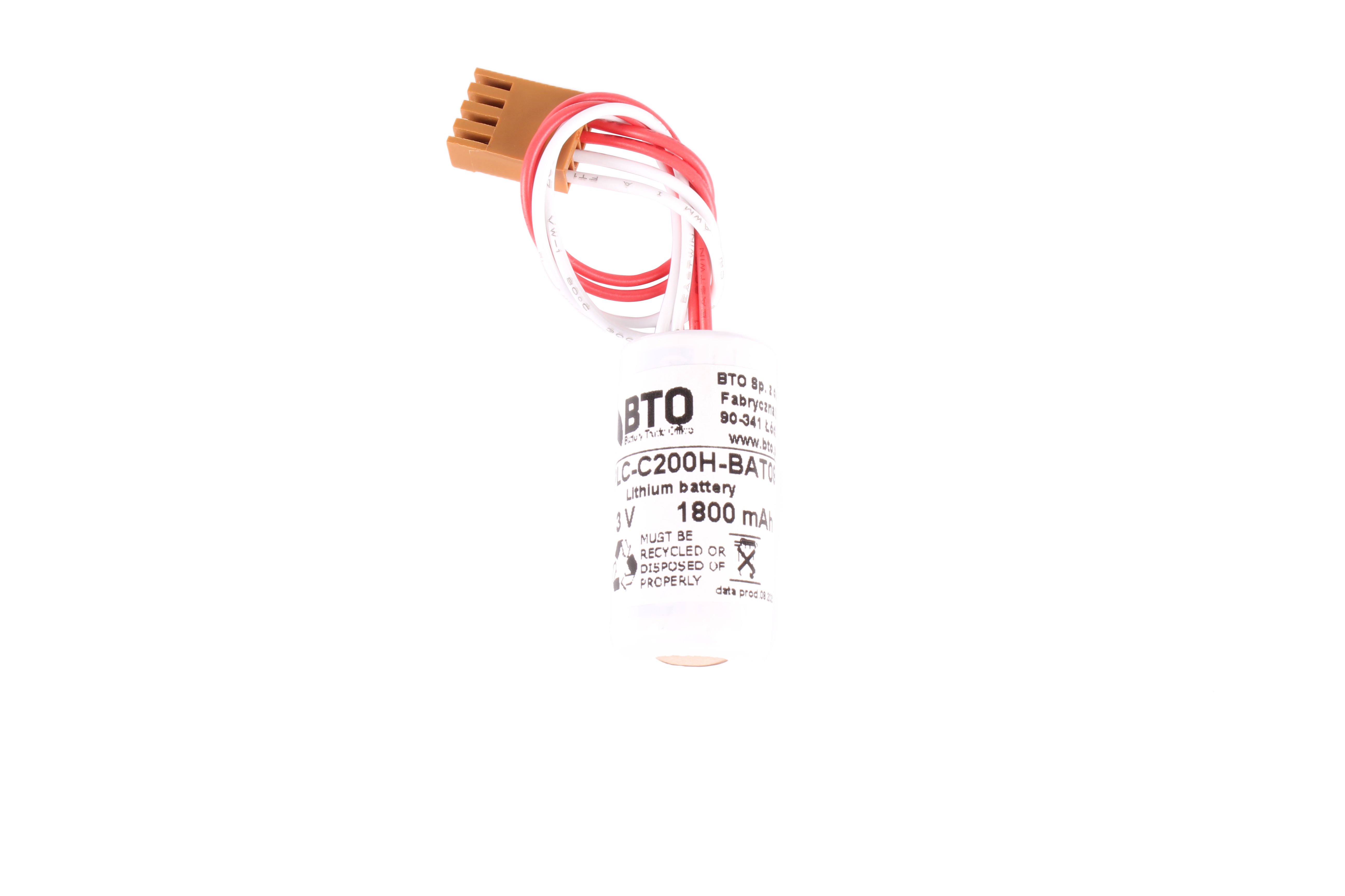 BATERIA DO C200H-BAT09 PLC-C200H-BAT09 3V 1800 MAH ZAMIENNIK
