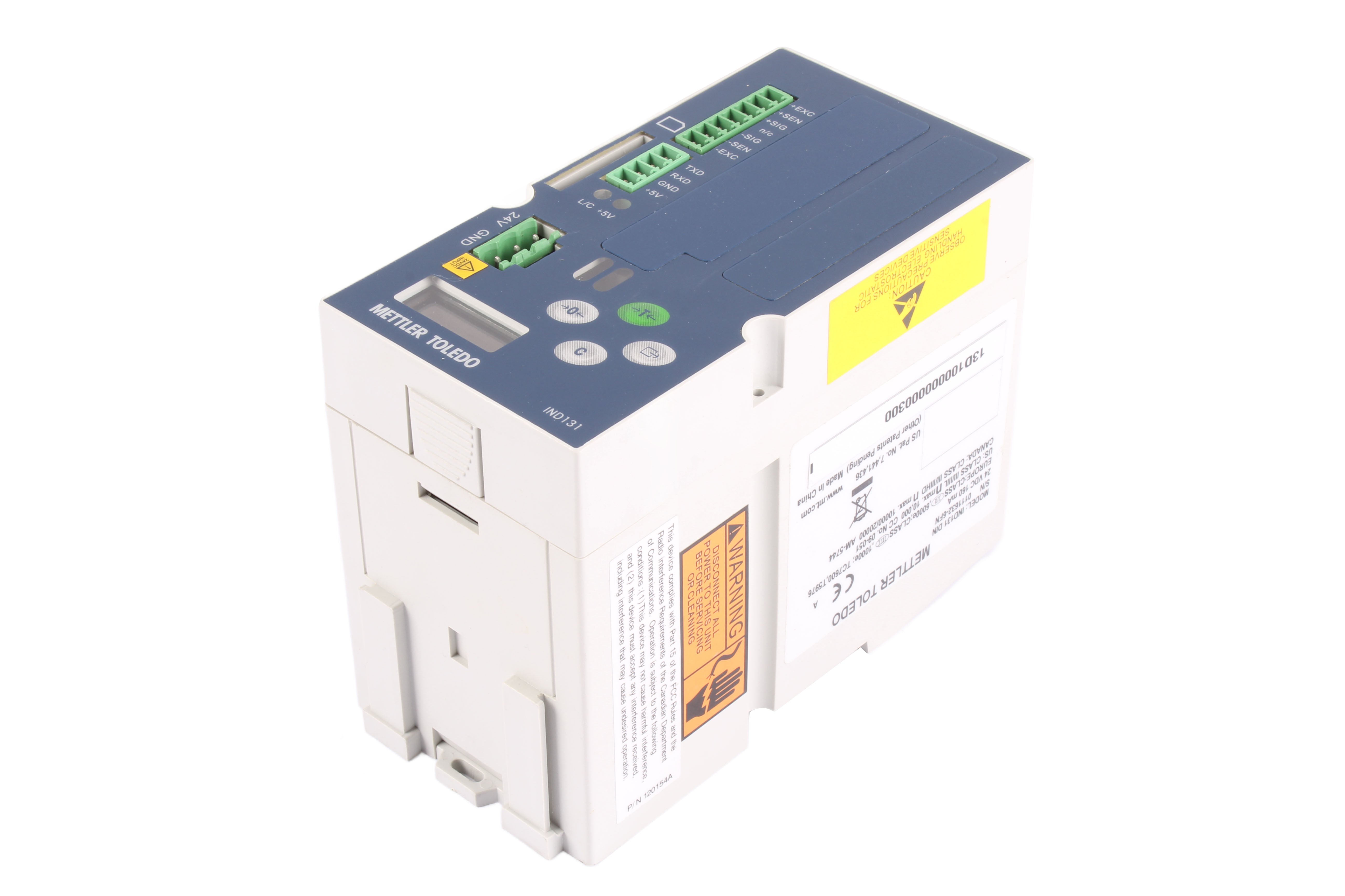 METTLER-TOLEDO IND131DIN ERWEITERUNGSMODUL 24V 160 MA 