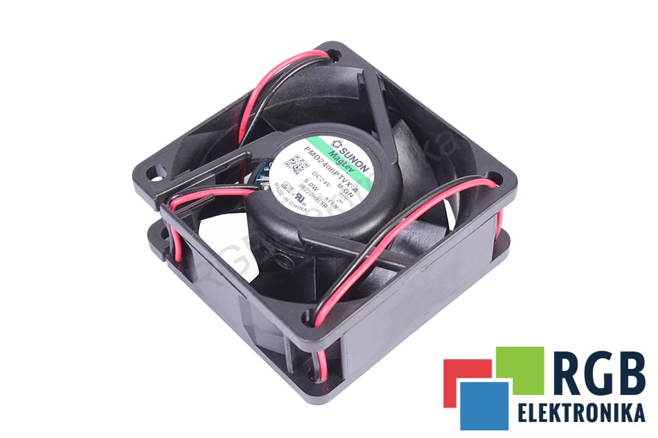 SUNON PMD2406PTVX-A.U.GN 60X60X25MM 24VDC WENTYLATOR OSIOWY 24V 60 MM 25 MM 60 MM 