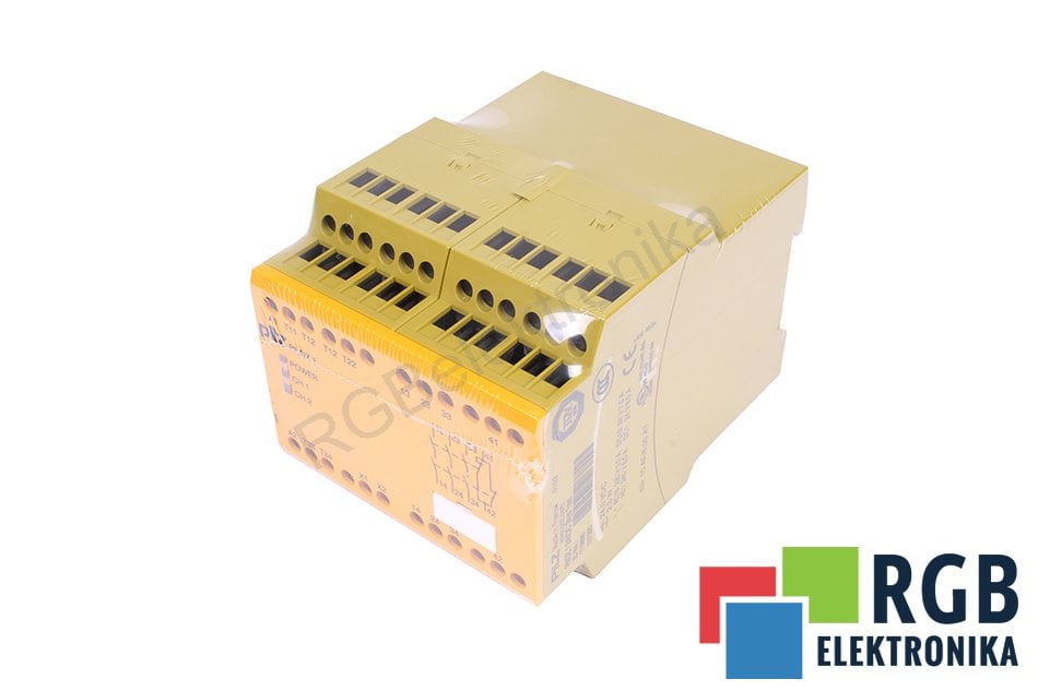 PILZ PNOZ 1 24VDC 3N/O 1N/C SAFETY RELAY 