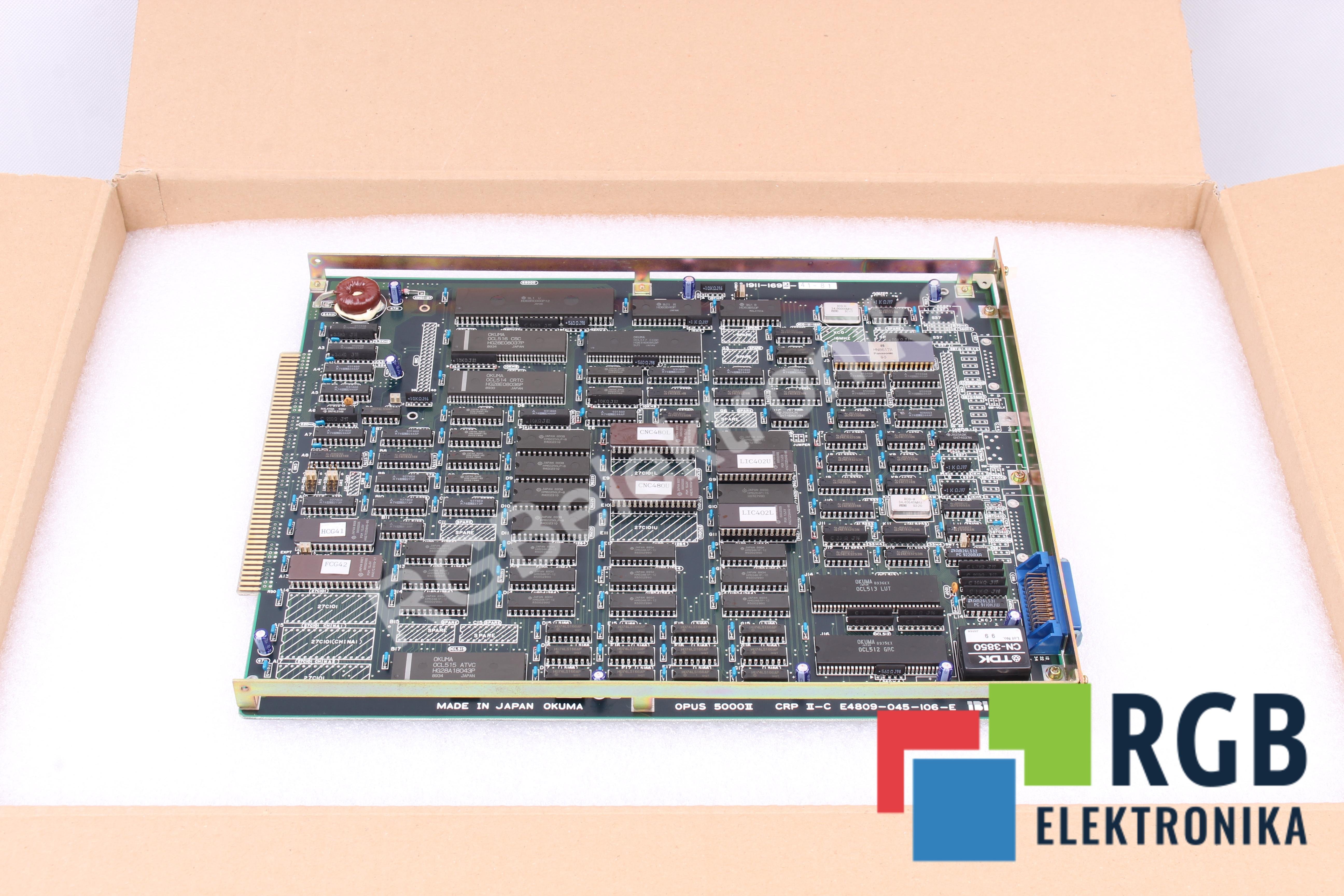 CRP II-C E4809-045-106-E OPUS 5000II OKUMA