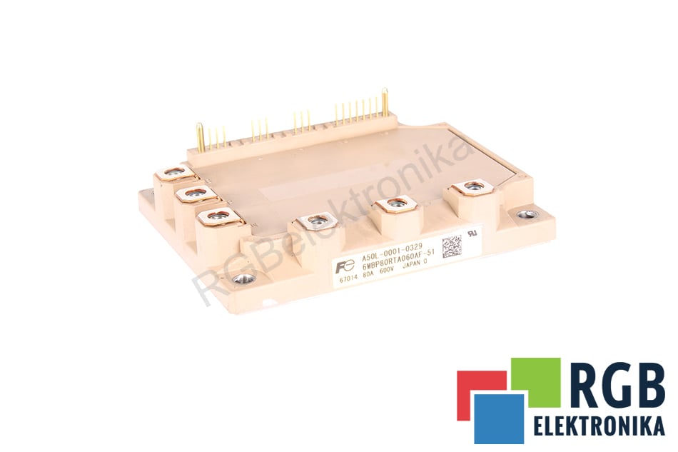 FUJI ELECTRIC 6MBP80RTA060AF-51 A50L-0001-0329 IPM MODUL 