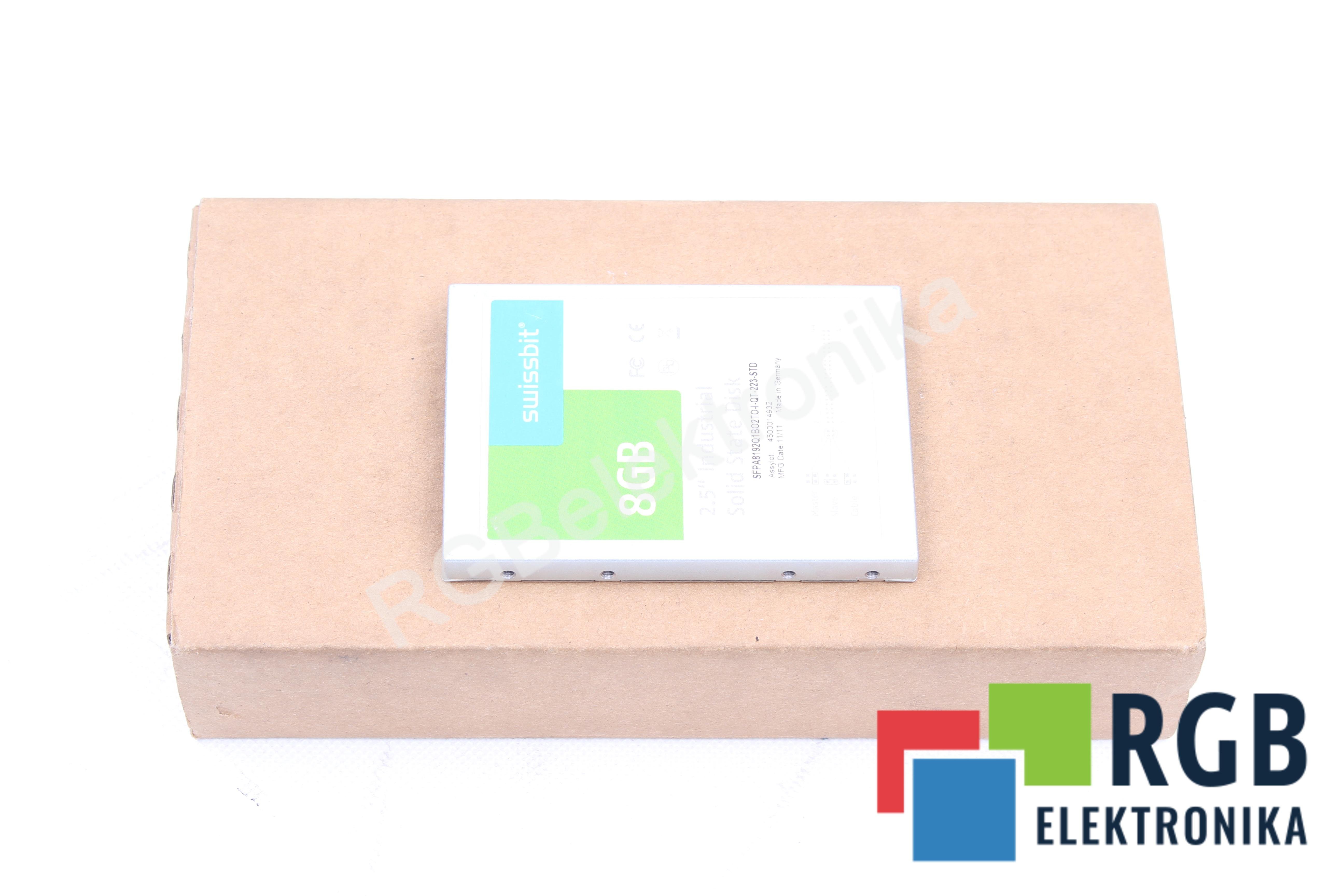 DYSK TWARDY 2.5" SFPA8192Q1BO2TO-I-QT-223-STD 8GB ATA SWISSBIT