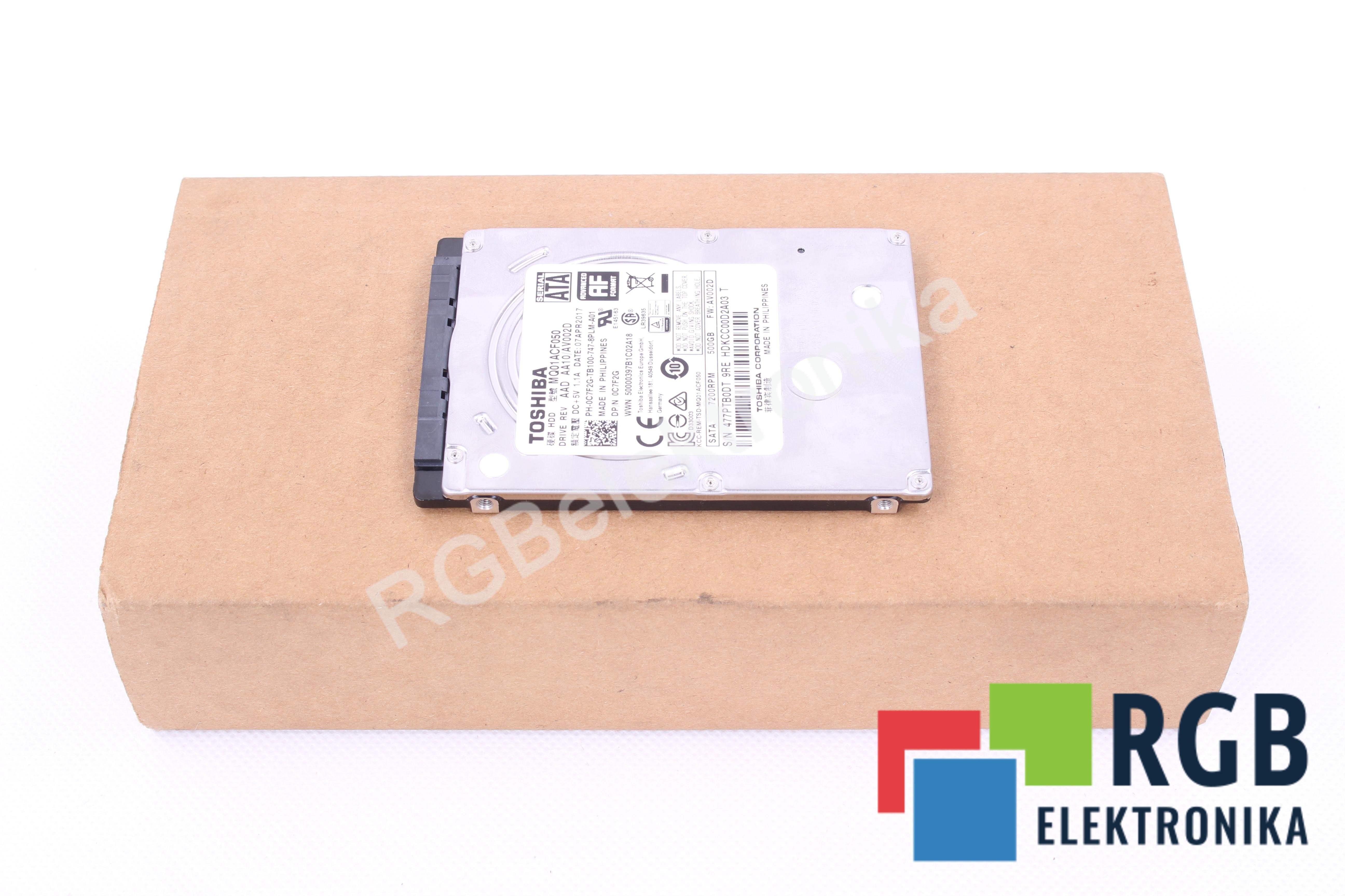 DYSK TWARDY 2.5" MQ01ACF050 500GB SATA TOSHIBA