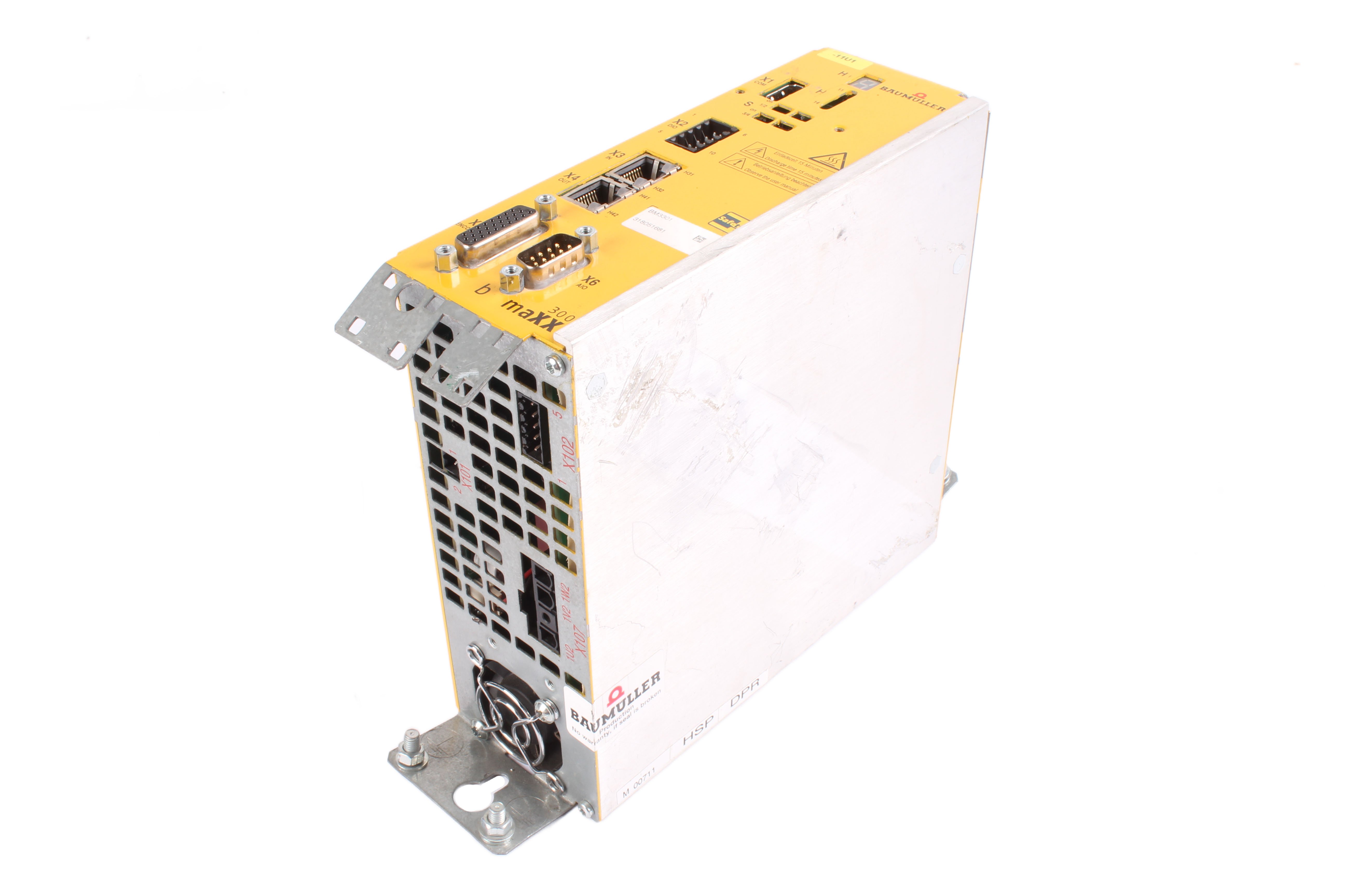 BAUMÜLLER BM3301-ST20-00500-B-11110-S01-01-E80-#00 460V 4.5A 3 -F 450 HZ 