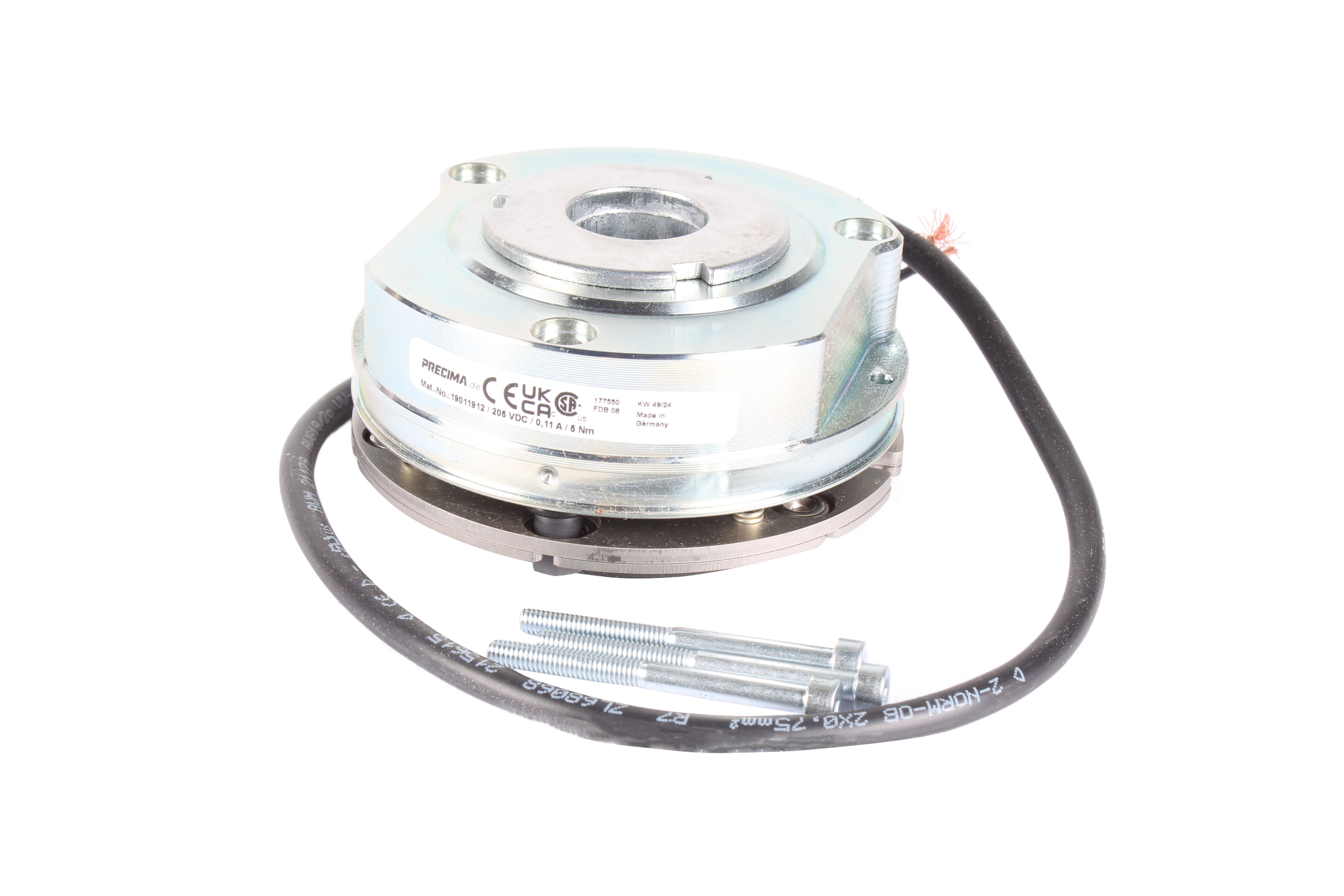 PRECIMA MAGNETTECHNIK 19011912 205VDC NORD BREMSE 205V 0.11A 
