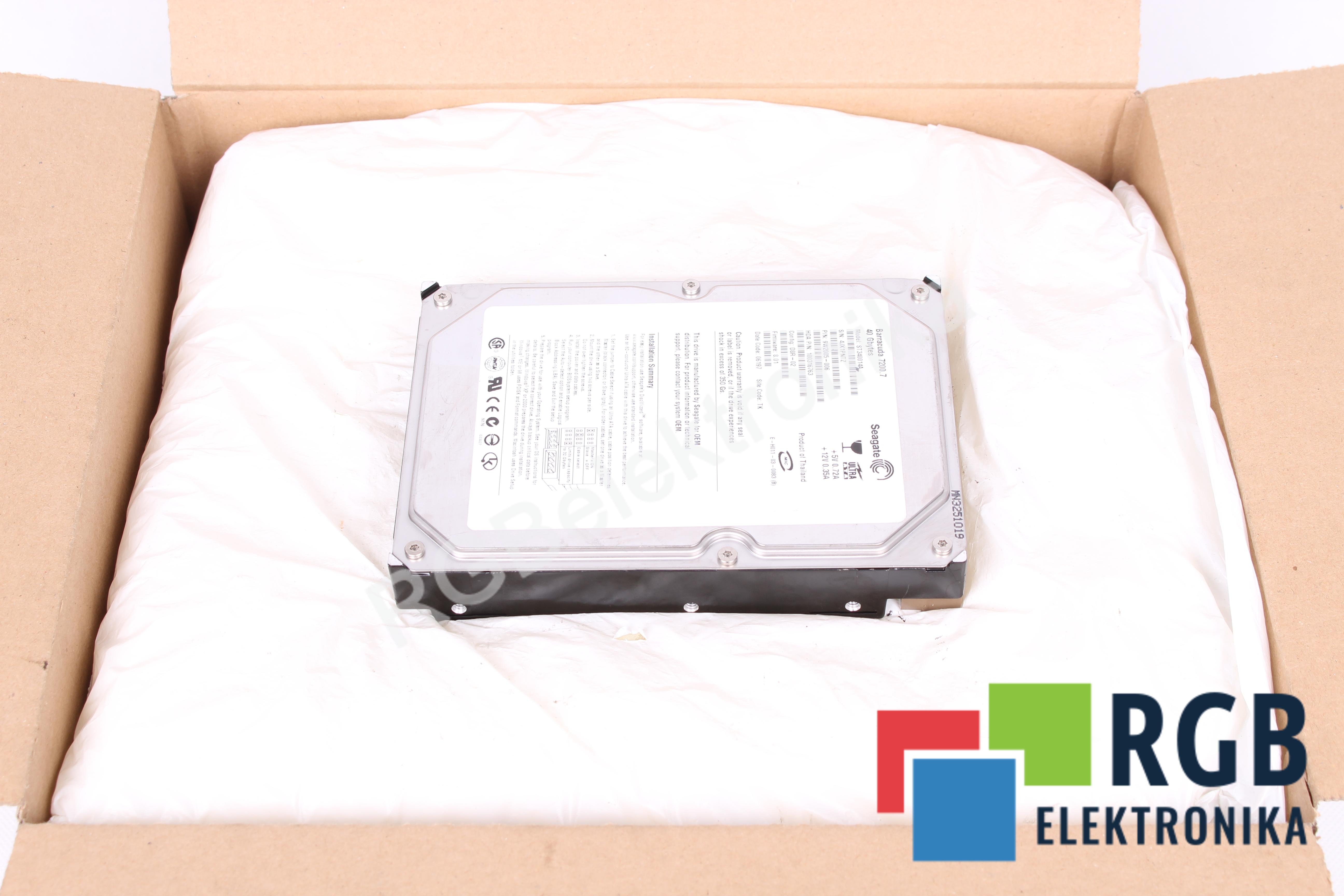 SEAGATE ST340014A HDD 