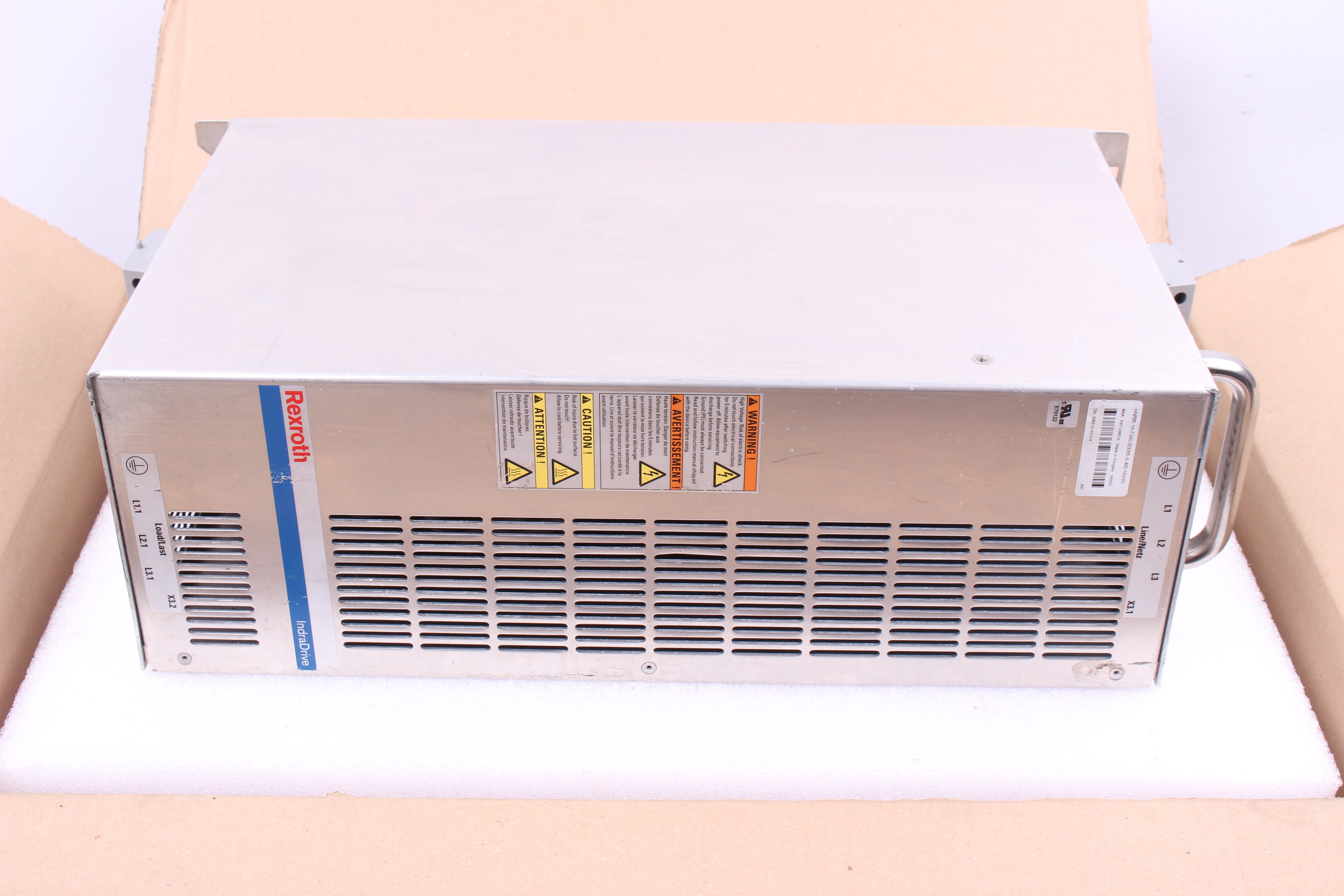 BOSCH REXROTH HNF01.1A-F240-R0065-A-480-NNNN 480V 65A 
