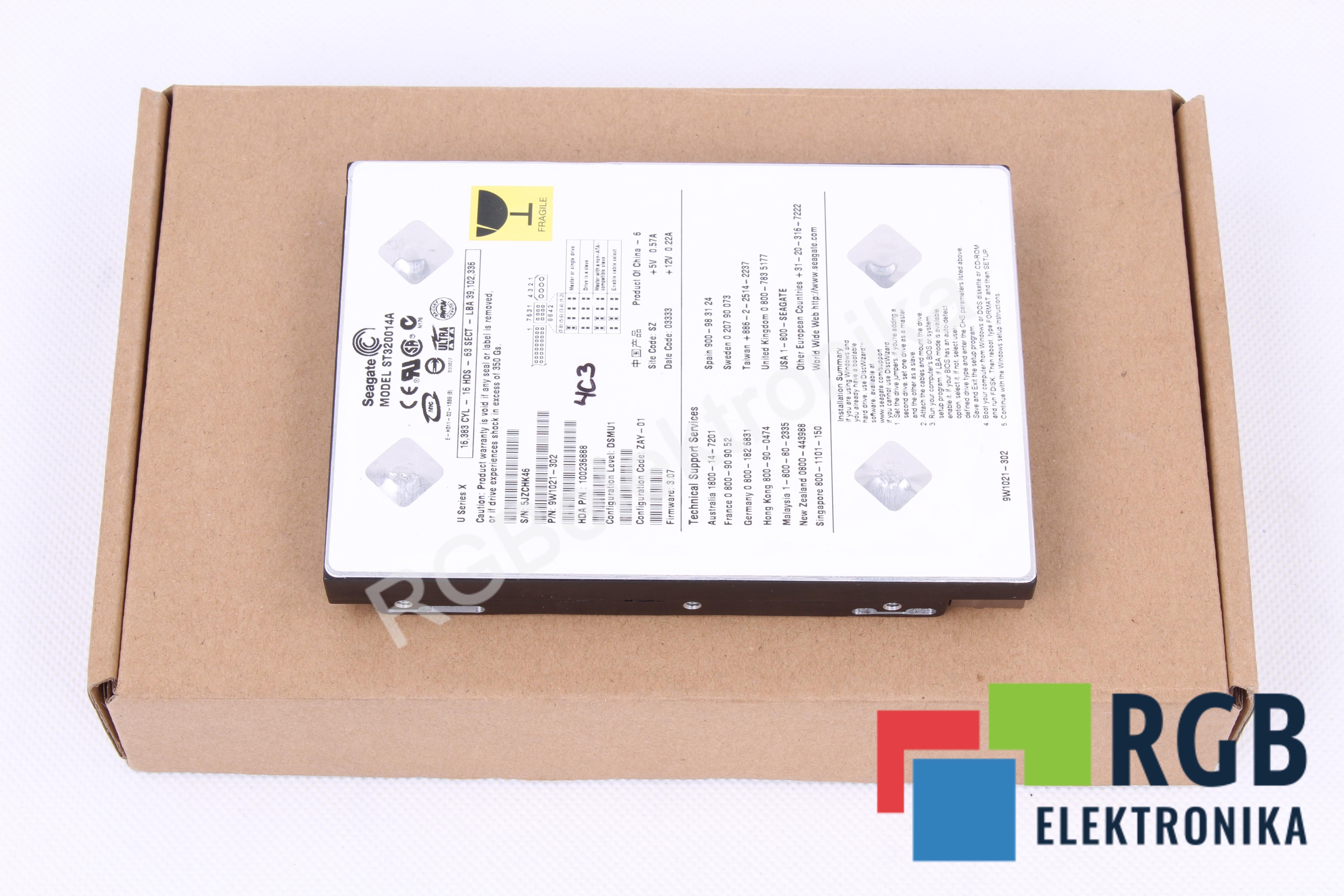 SEAGATE ST320014A HDD 