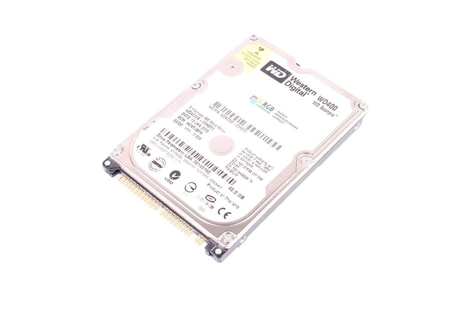 WESTERN DIGITAL WD400VE-00HDT0 WD400 SCORPIO 40GB