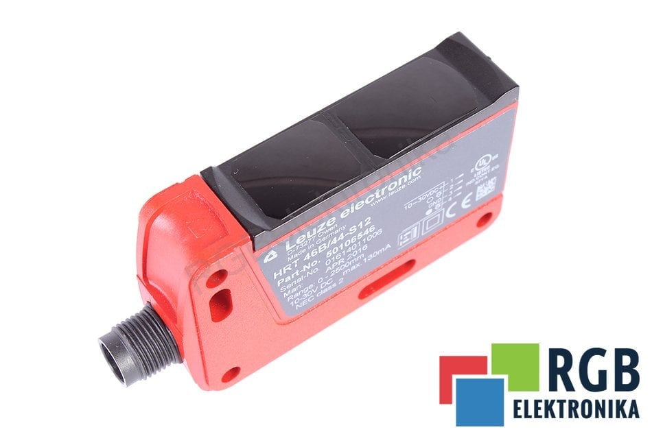 LEUZE HRT46B/44-S12 50106546 OPTISCHER SENSOR 