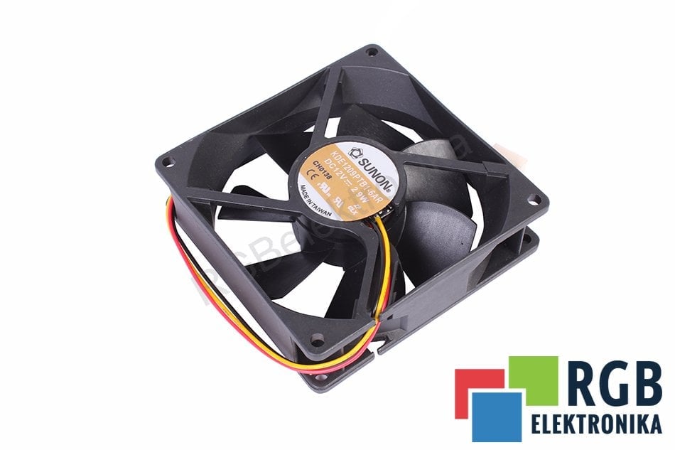 SUNON KDE1209PTB1-6A-R 92X92X25MM 12VDC