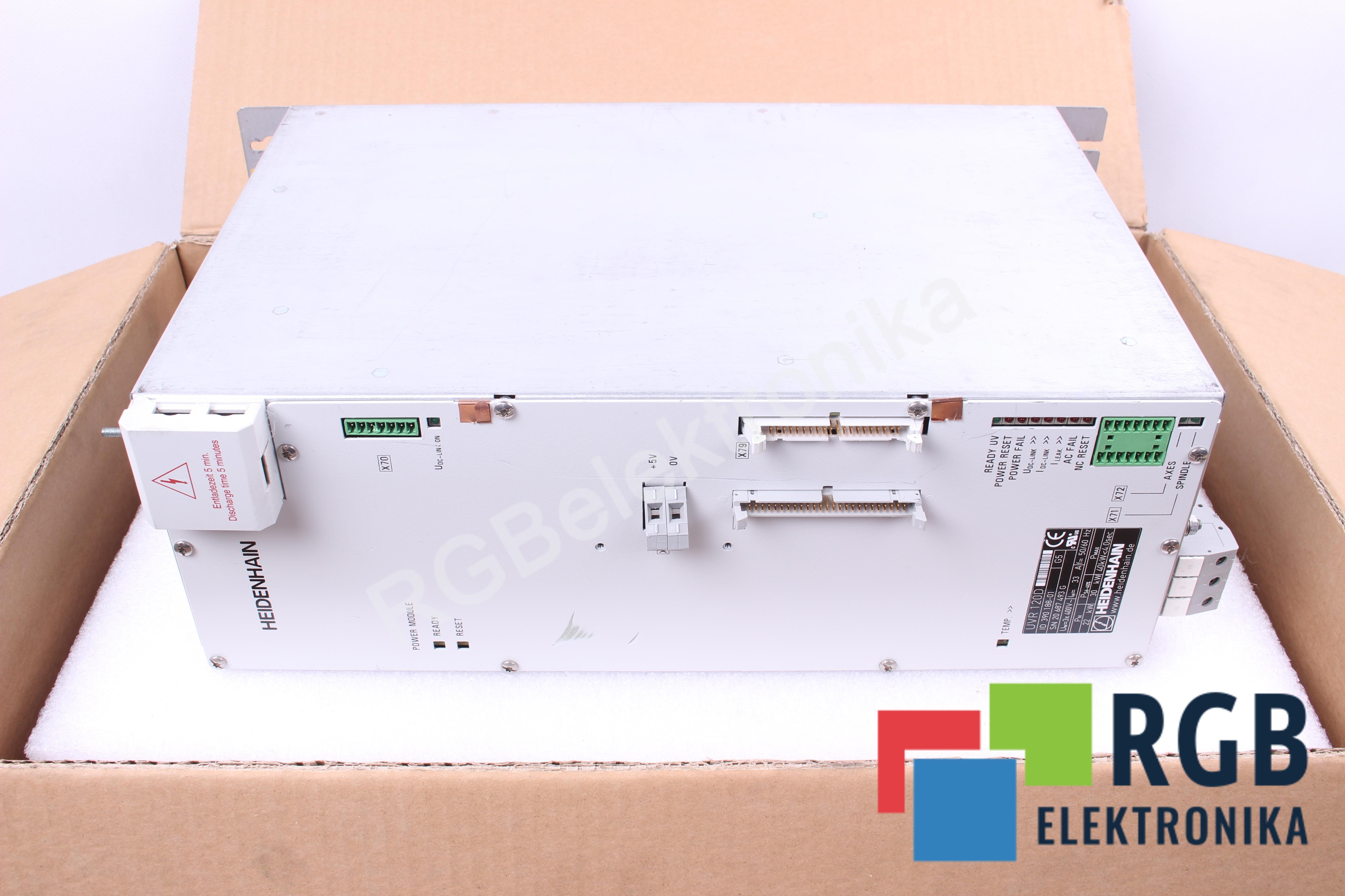 UVR120D ID.NR. 390188-01 22KW 400VAC 33A HEIDENHAIN