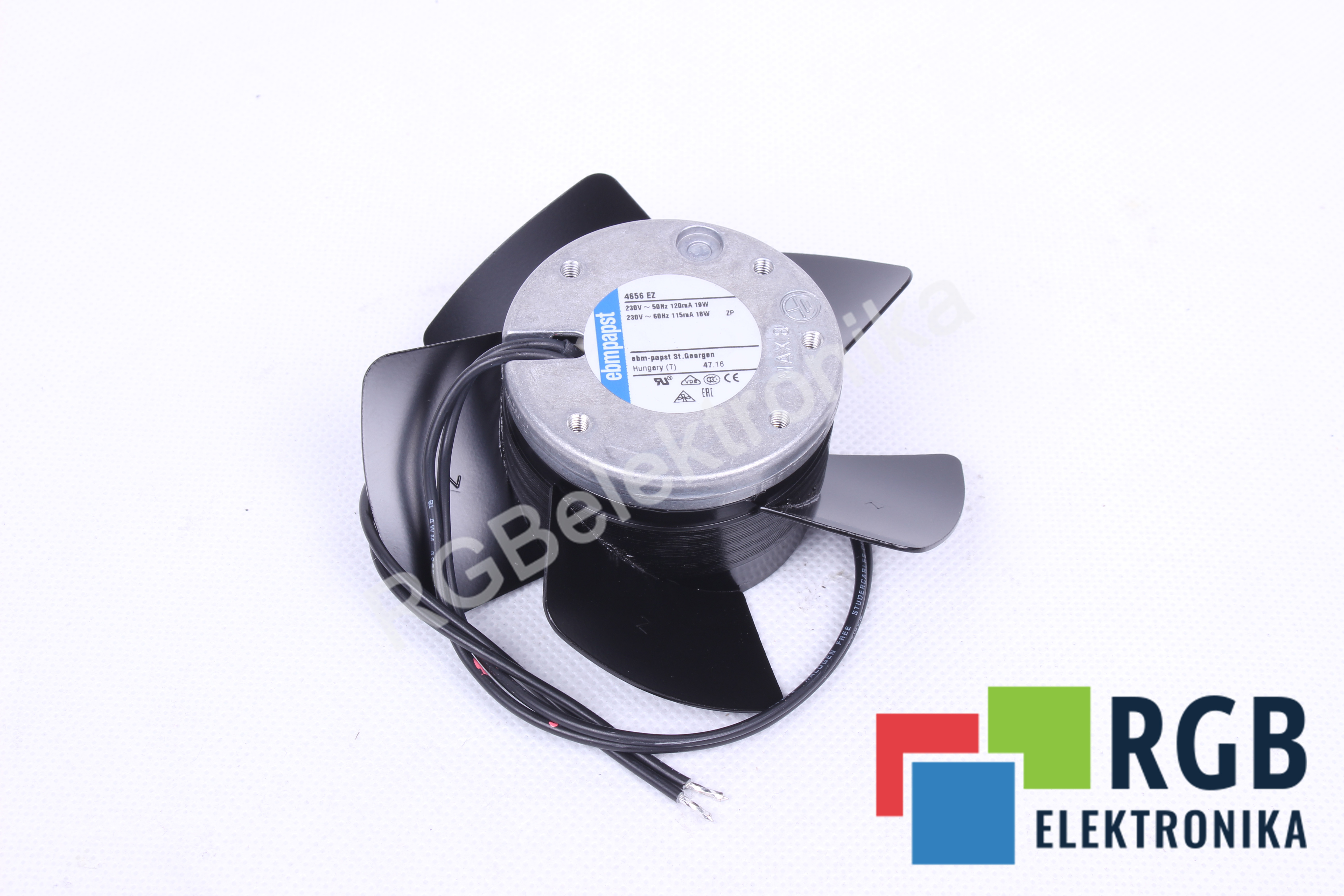 EBM PAPST 4656EZ AXIAL FAN 230V 119 MM 38 MM 119 MM 