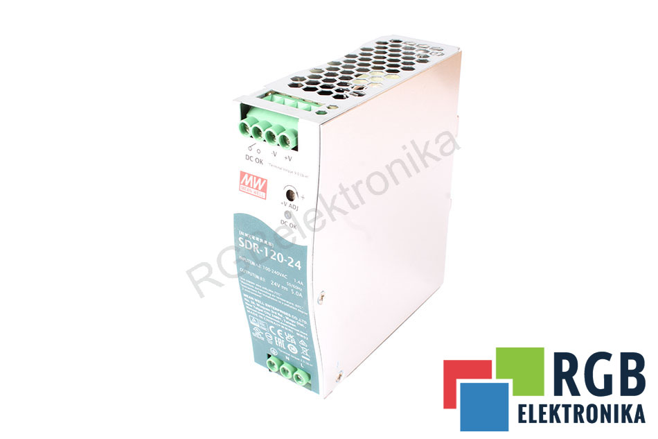 SDR-120-24 MEAN WELL ZASILACZ DIN AC/DC 120W