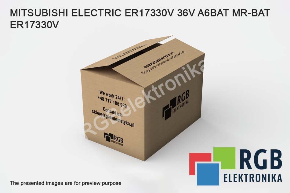 MITSUBISHI ELECTRIC ER17330V 3.6V A6BAT MR-BAT ER17330V