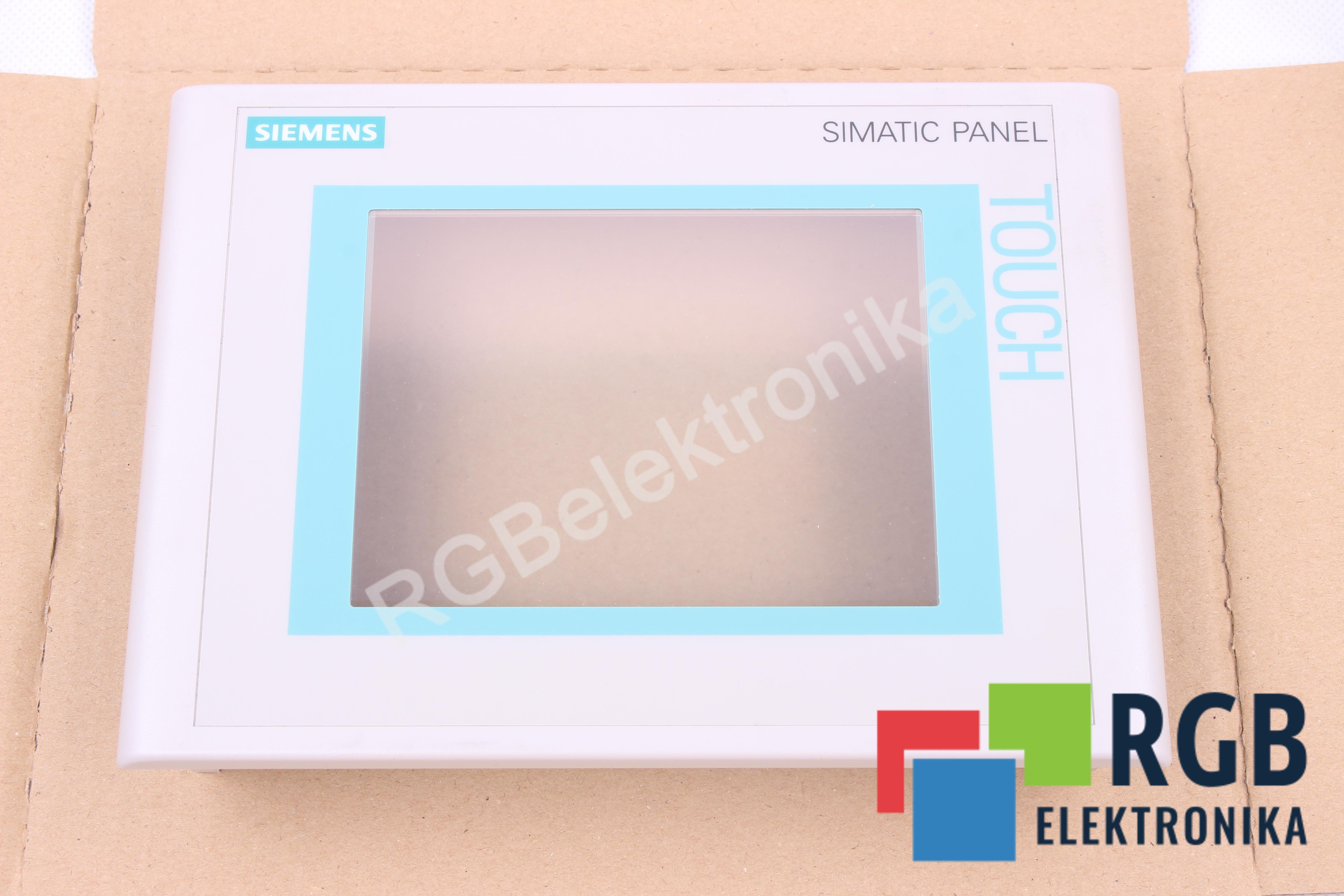 NEW FRONT COVER FOR PANEL TP-177 SIMATIC SIEMENS
