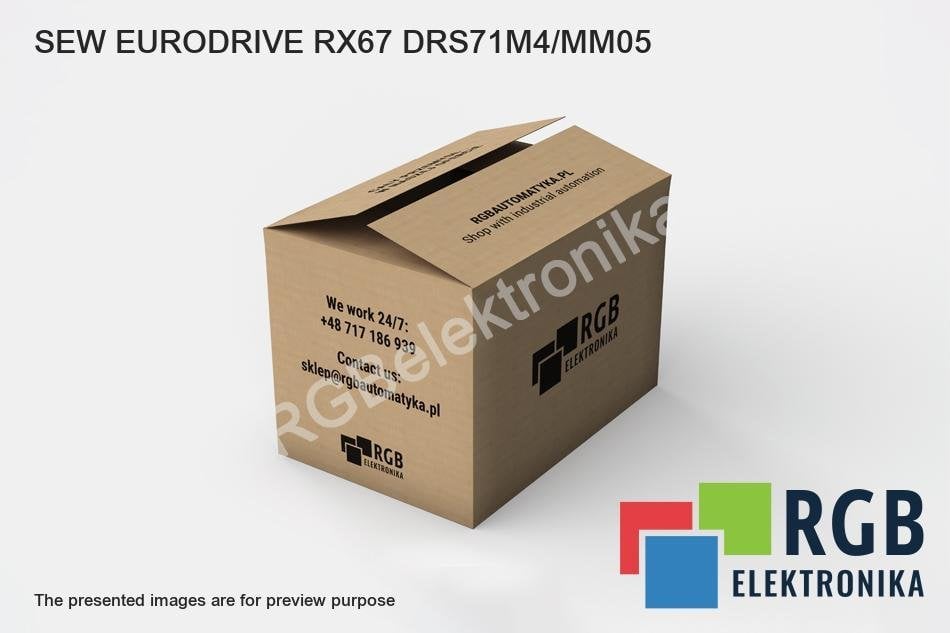 SEW EURODRIVE RX67 DRS71M4/MM05 INDUKTIONSMOTOR 