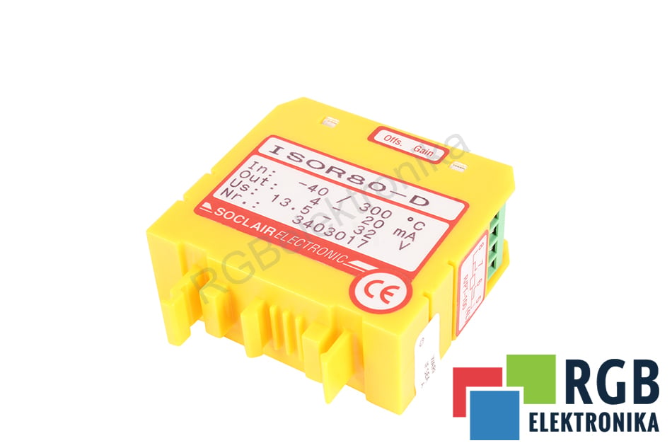 SOCLAIR ELECTRONIC ISOR80-D