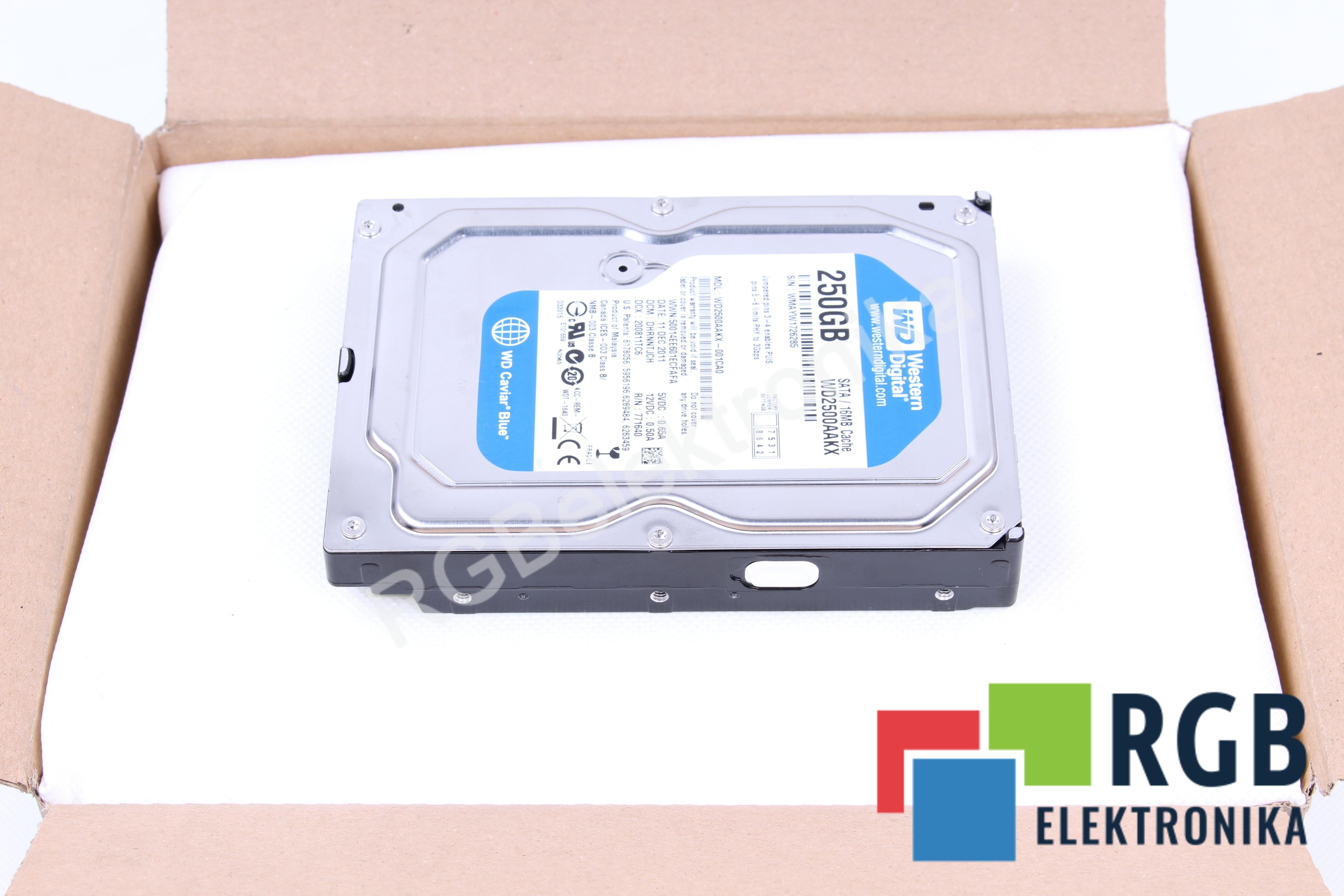 DYSK TWARDY 3.5" WD2500AAKX 250GB SATA WESTERN DIGITAL