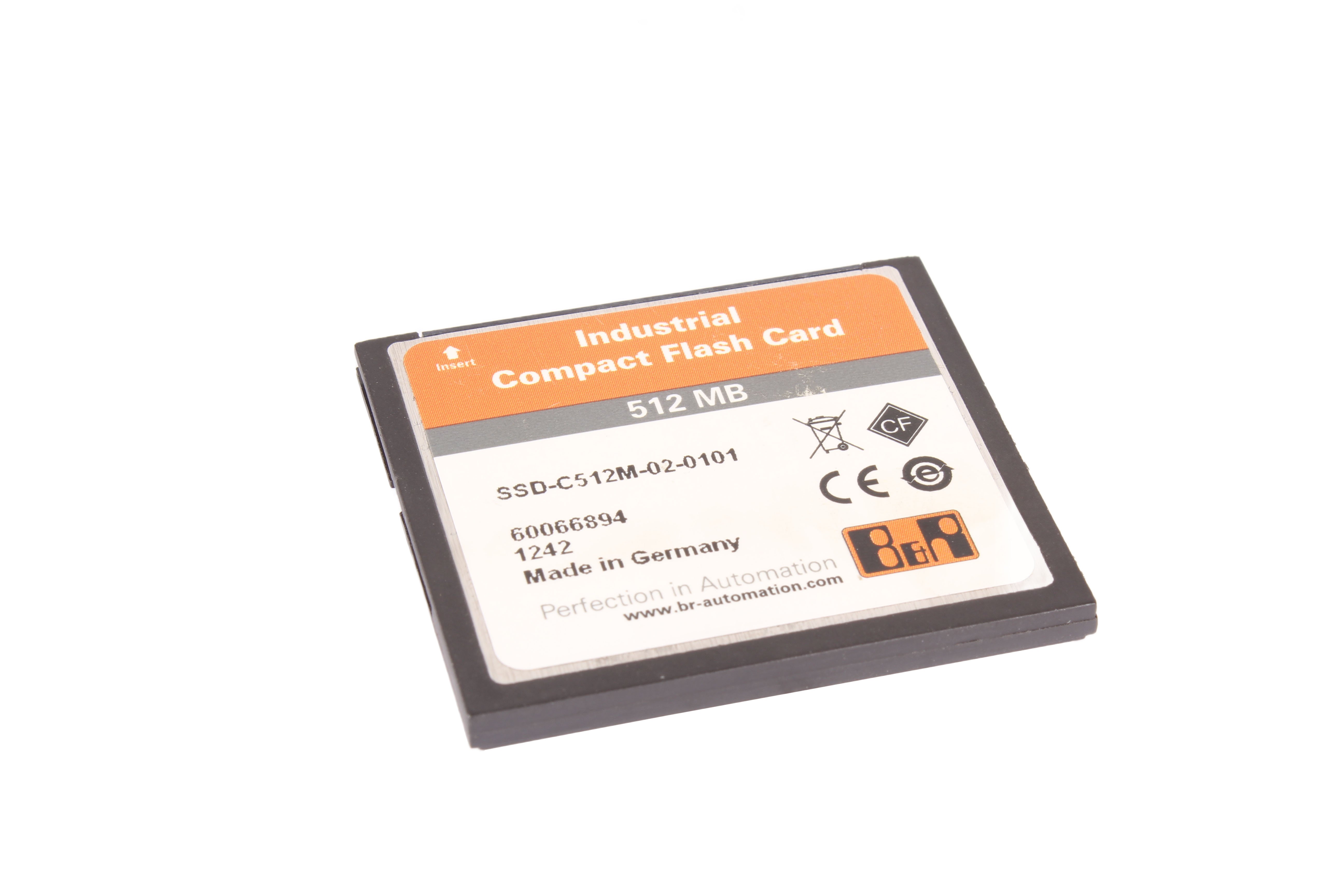 B&R AUTOMATION 5CFCRD.0512-06 SSD-C512M-02-0101 512MB 
