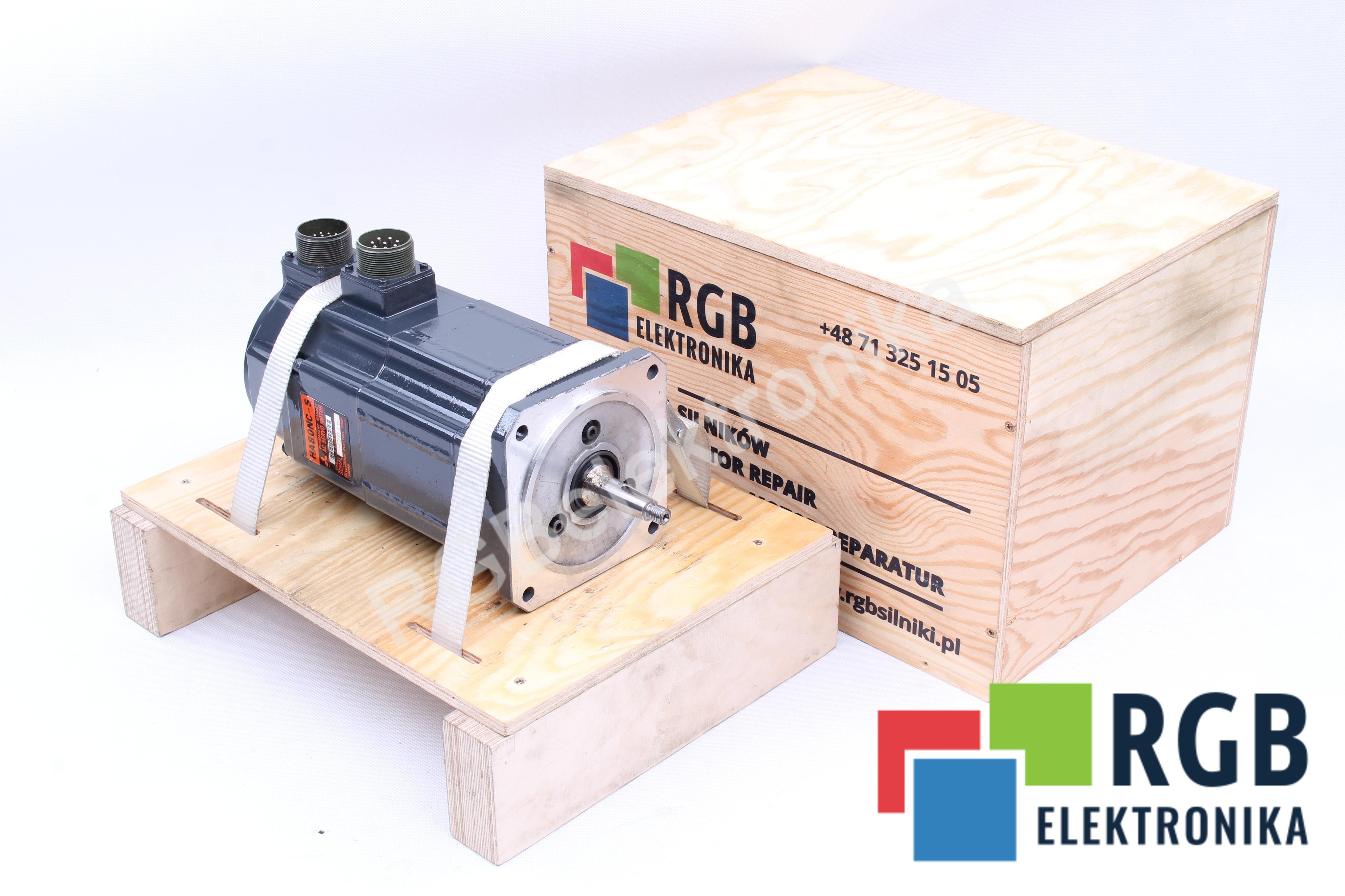 SERVOMOTOR HA80NC-S 1KW 170V 5.5A 2000R/MIN MITSUBISHI ELECTRIC