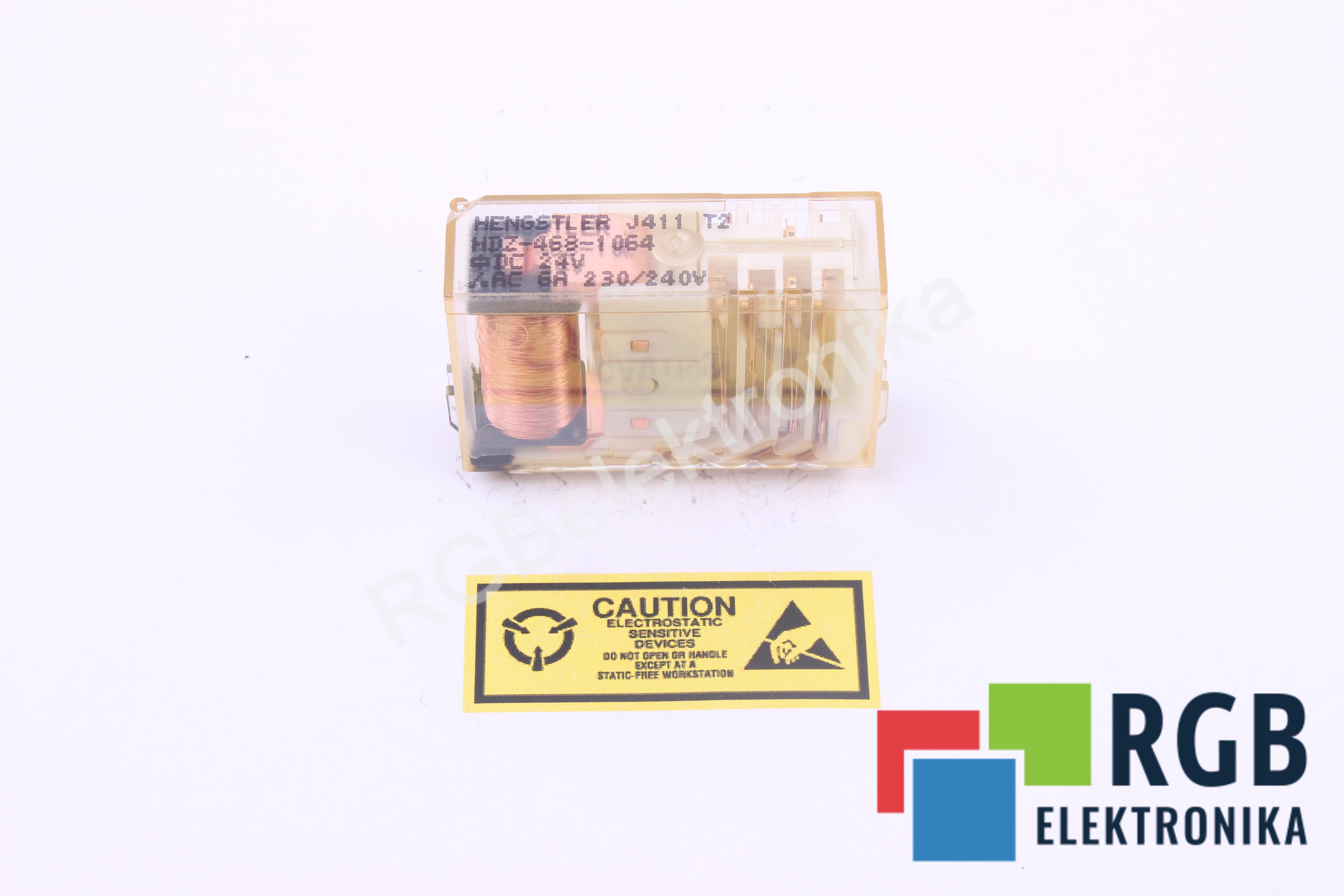 NOWY PRZEKAŹNIK HDZ-468-1064 24VDC 230/240VAC 6A HENGSTLER