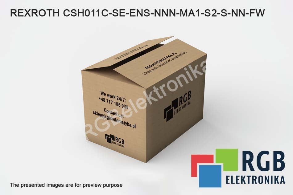REXROTH CSH01.1C-SE-ENS-NNN-MA1-S2-S-NN-FW