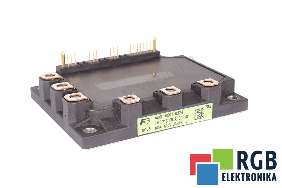 FUJI ELECTRIC 6MBP160RUA060-01 A50L-0001-0374 MODULO IPM 600V 160A 