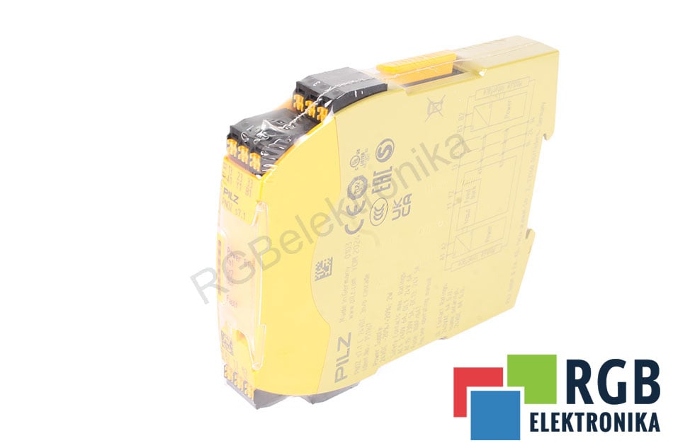 PILZ PNOZ S7.1 C 24VDC 3 N/O CASCADE 751167 RELE DI SICUREZZA 