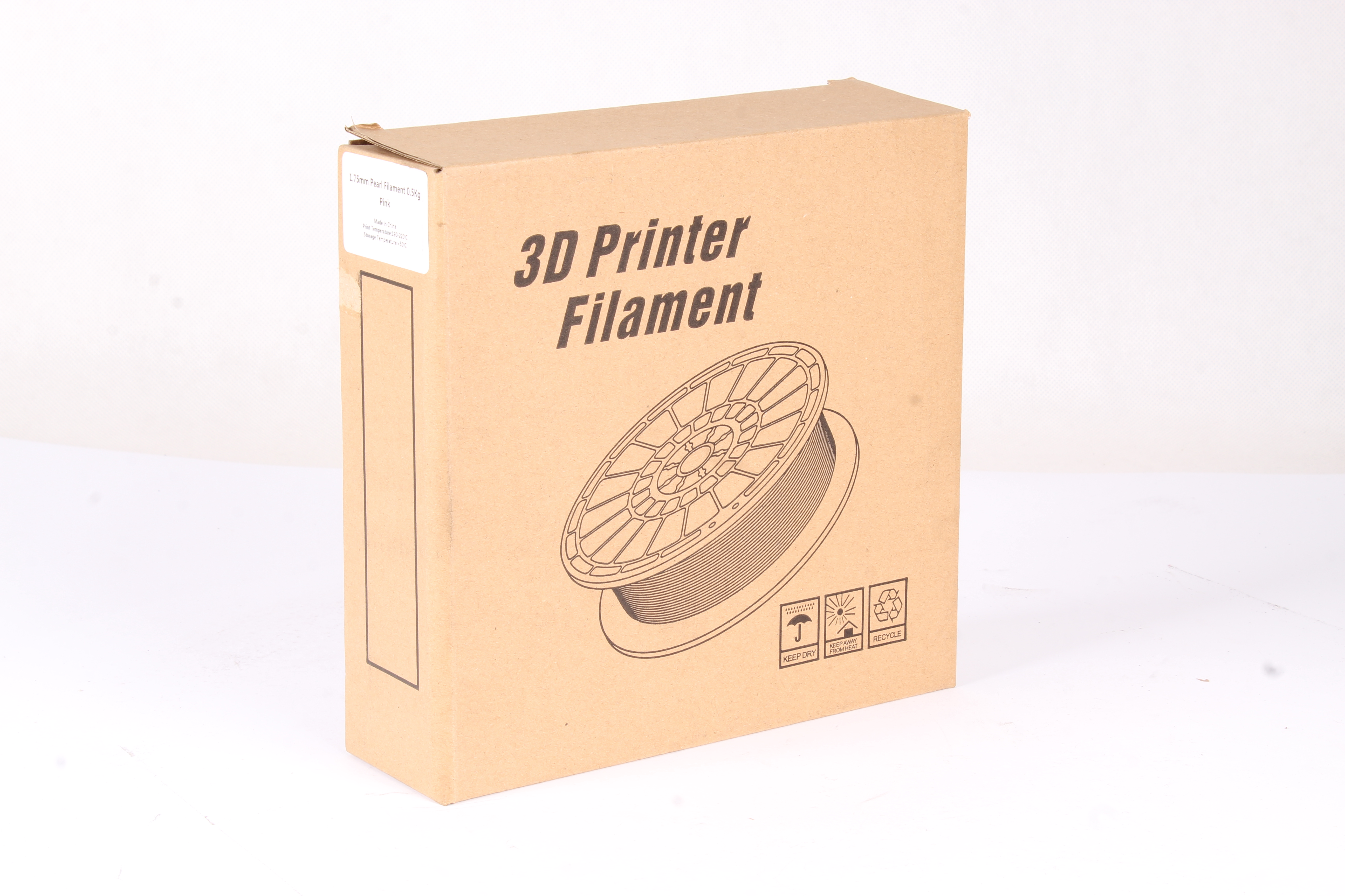 FLASHFORGE PLA HIGH SPEED 1.75MM RÓŻOWY PEARL 0.5KG FILAMENTO 180 MM 50 MM 45 MM 