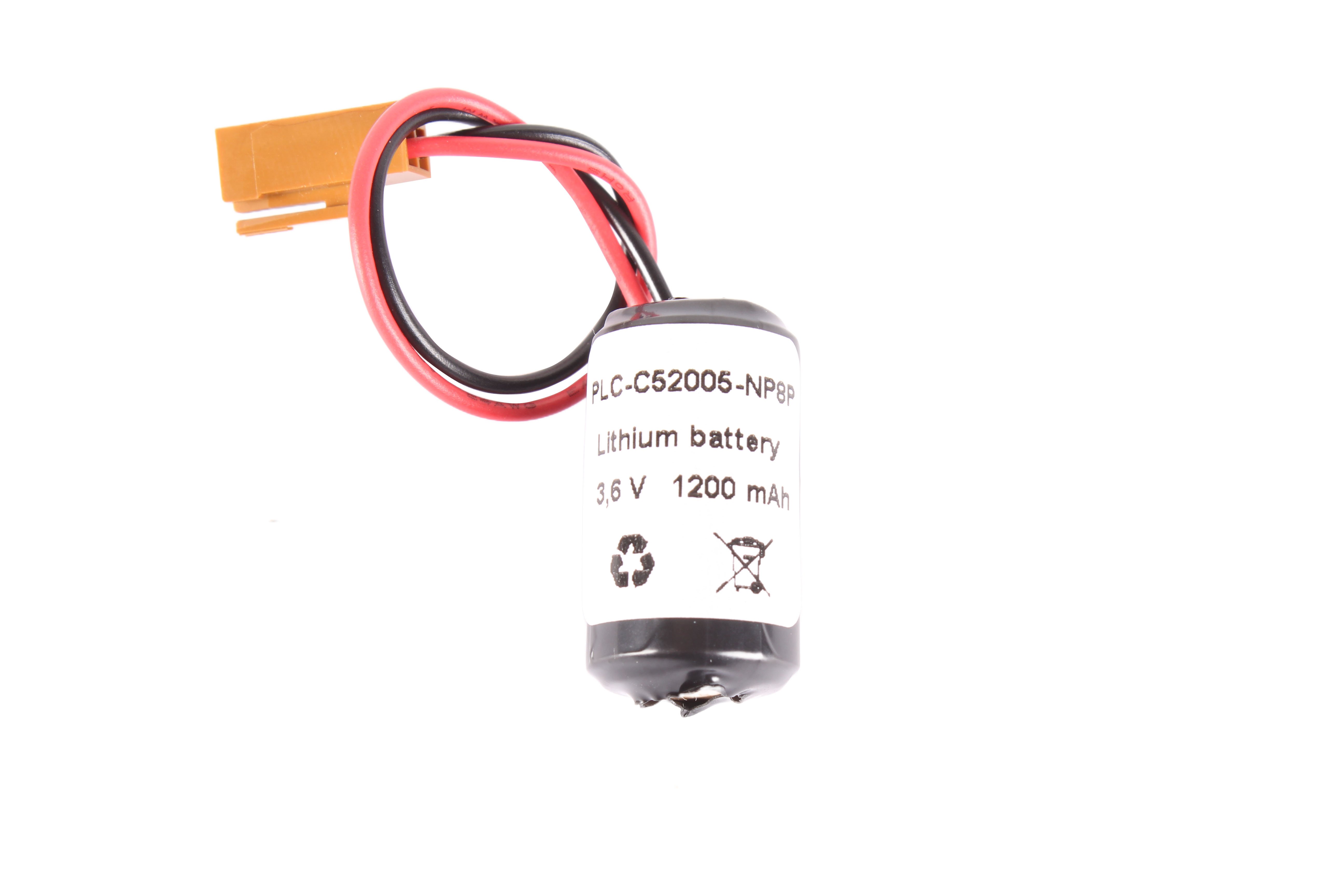 MITSUBISHI ELECTRIC C52005 PLC-C52005-NP8P BATERIA 3.6V 1200 MAH 