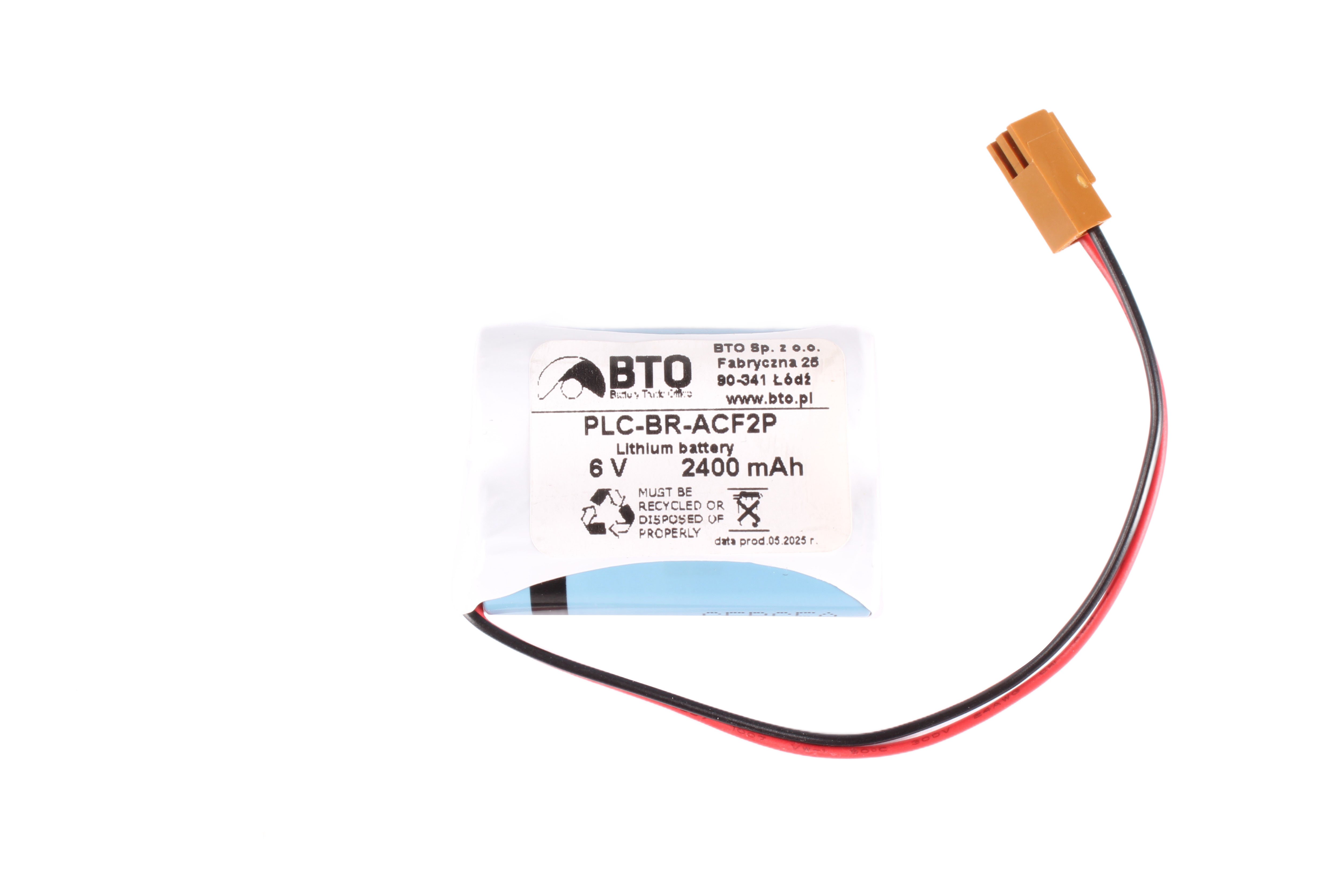 LA BATTERIE PUR BR-ACF2P BR-AGCF2W PLC-VR-ACF2P 6V 2400 MAH REMPLACEMENT