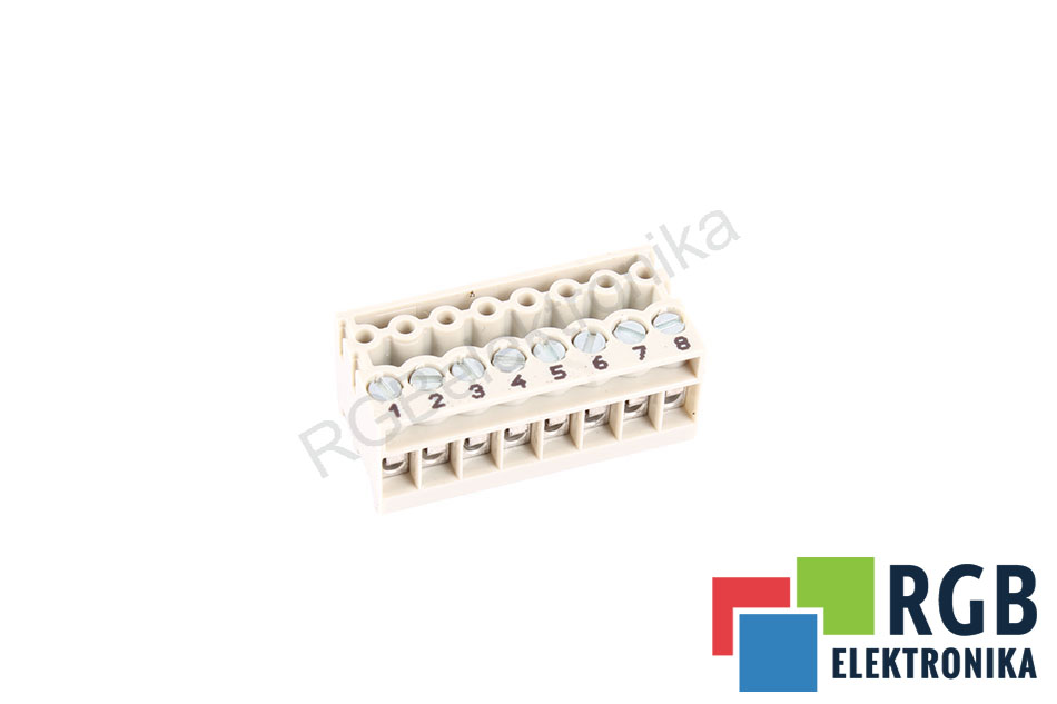 WIELAND 25.600.5853.0 PLUGGABLE PCB TERMINAL 8543/8 