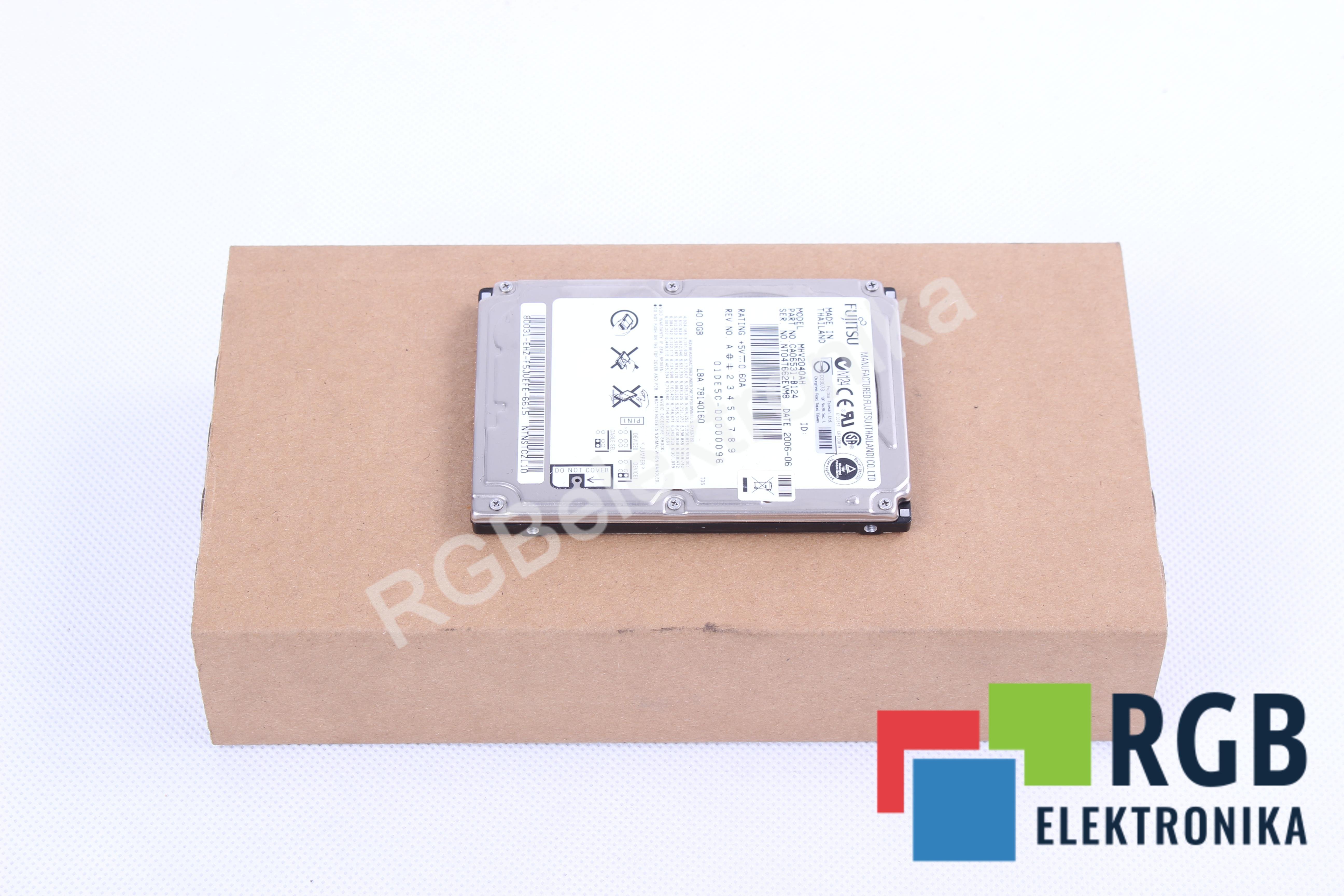 FUJITSU MHV2040AH HDD DISK 
