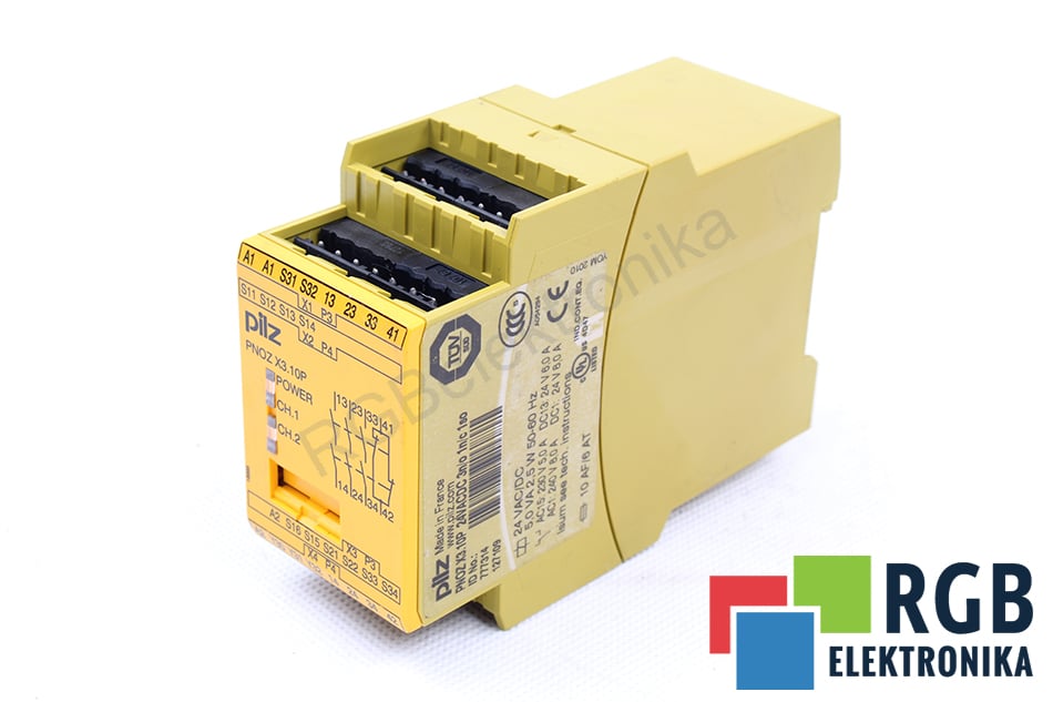 PILZ PNOZX3.10P 777314 RELÉ DE SEGURIDAD 
