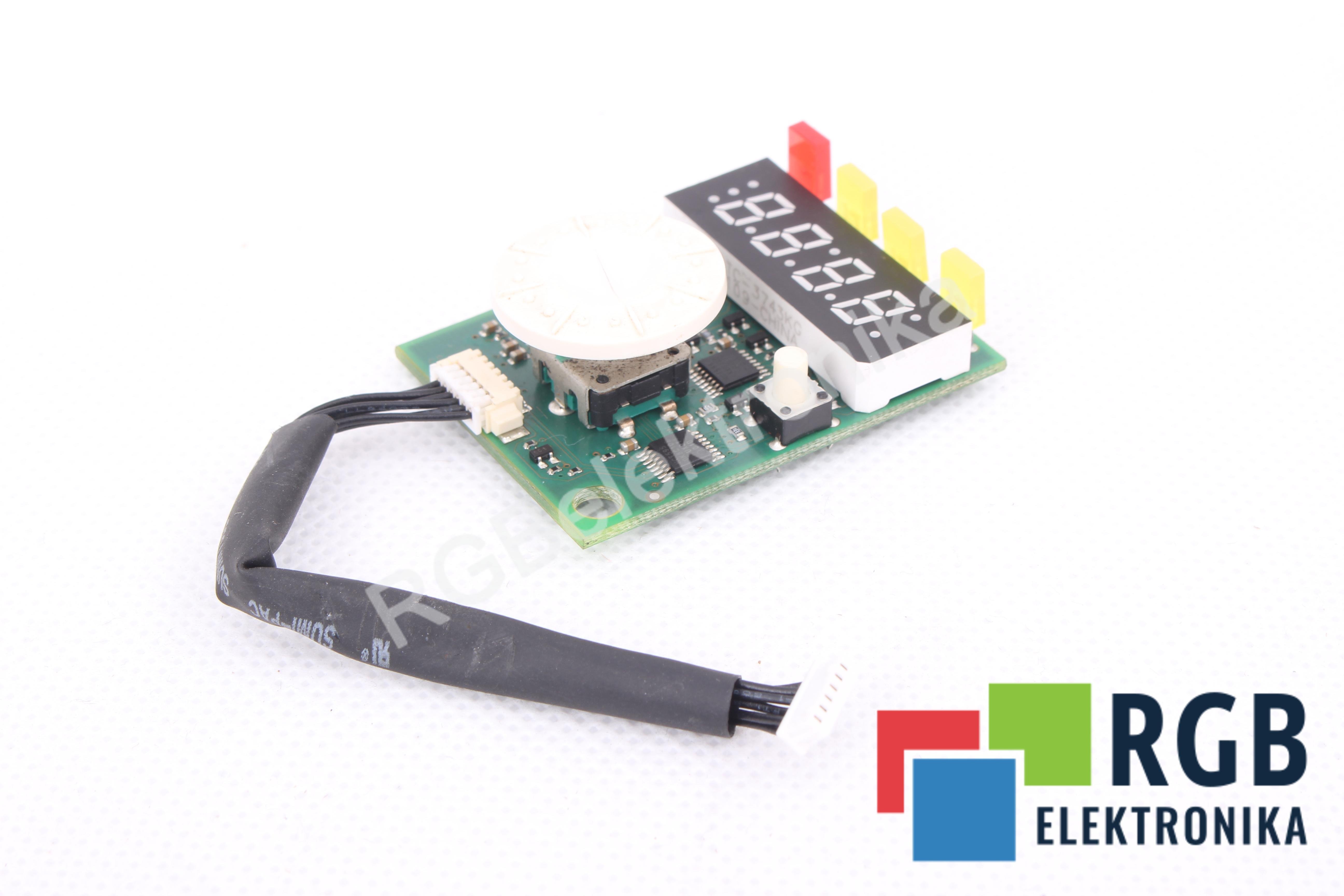 CONTROL PANEL 13915046 FOR LXM32CD72N4 SCHNEIDER ELECTRIC