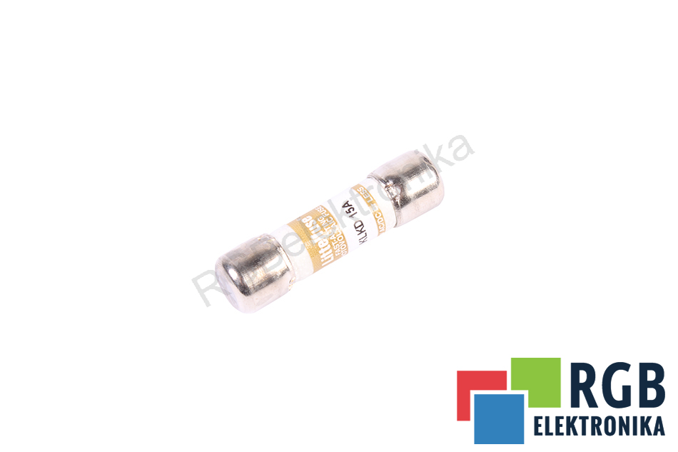 LITTELFUSE KLKD015.T 10.3X38MM 15A 600V FUSE 