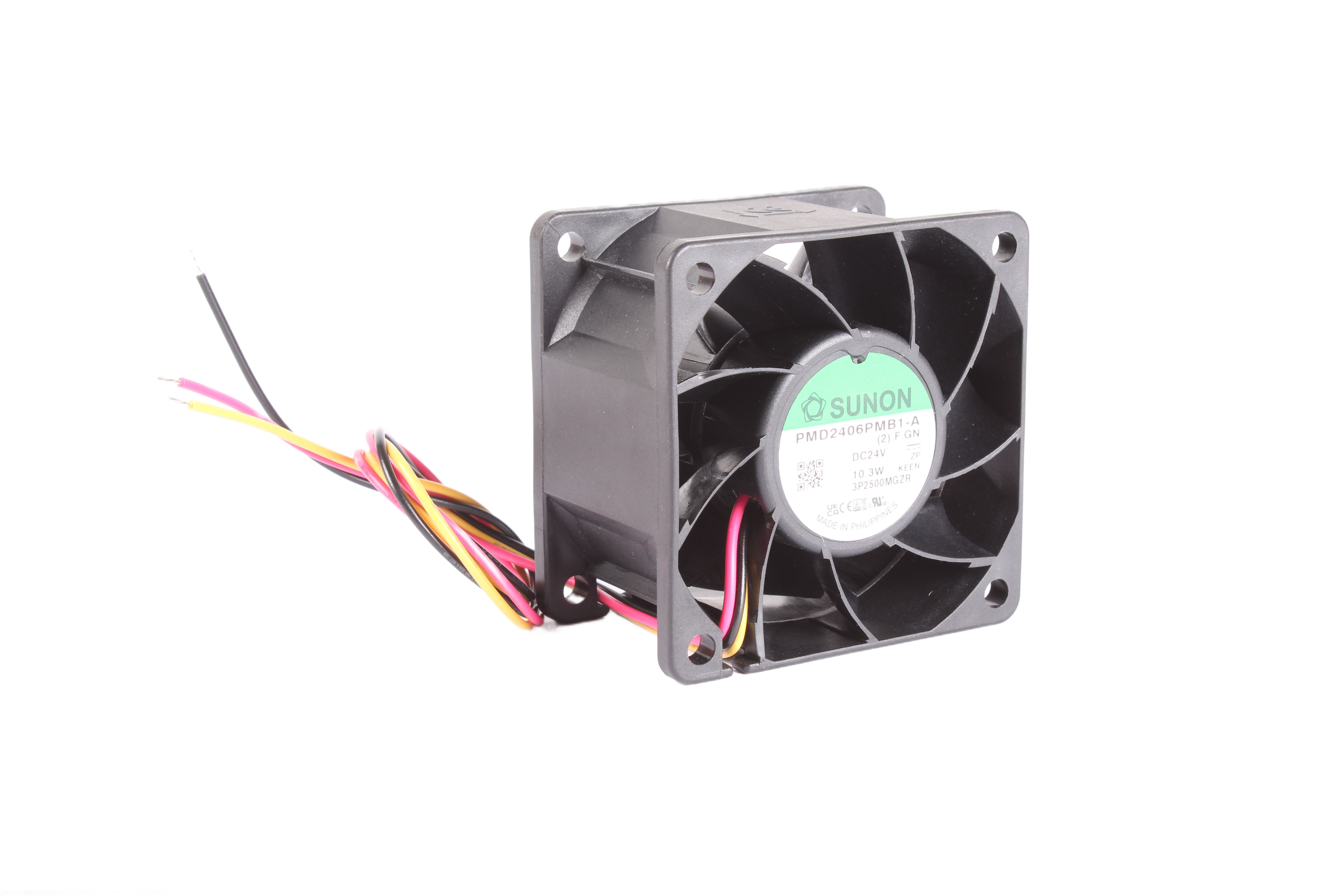 SUNON PMD2406PMB1-A.(2).F.GN 24VDC 60X60X38MM VENTILADOR AXIAL 24V 60 MM 38 MM 60 MM 