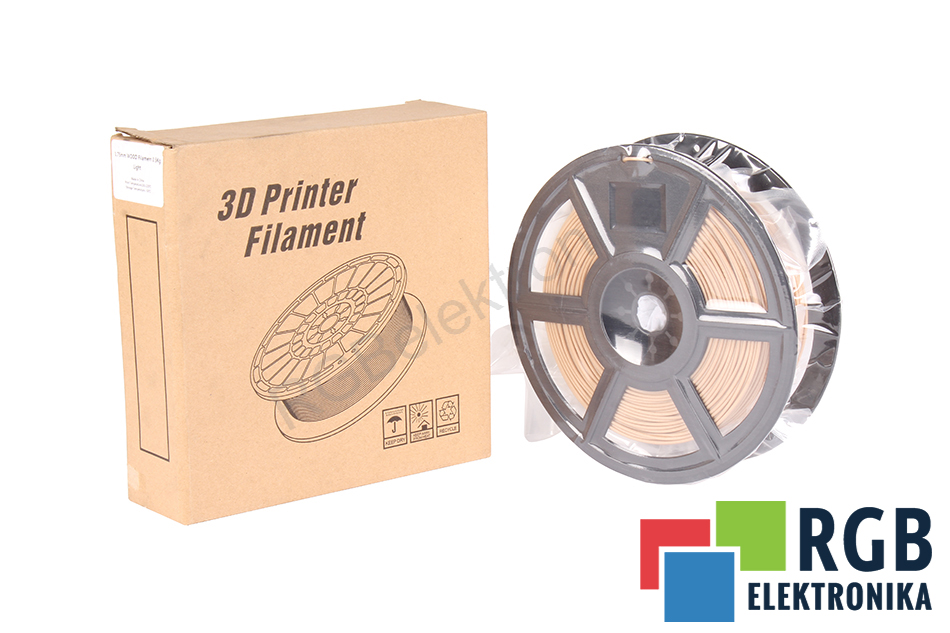 FLASHFORGE PLA HIGH SPEED 1,75MM LIGHT WOOD 0.5KG FILAMENTO 180 MM 50 MM 45 MM 