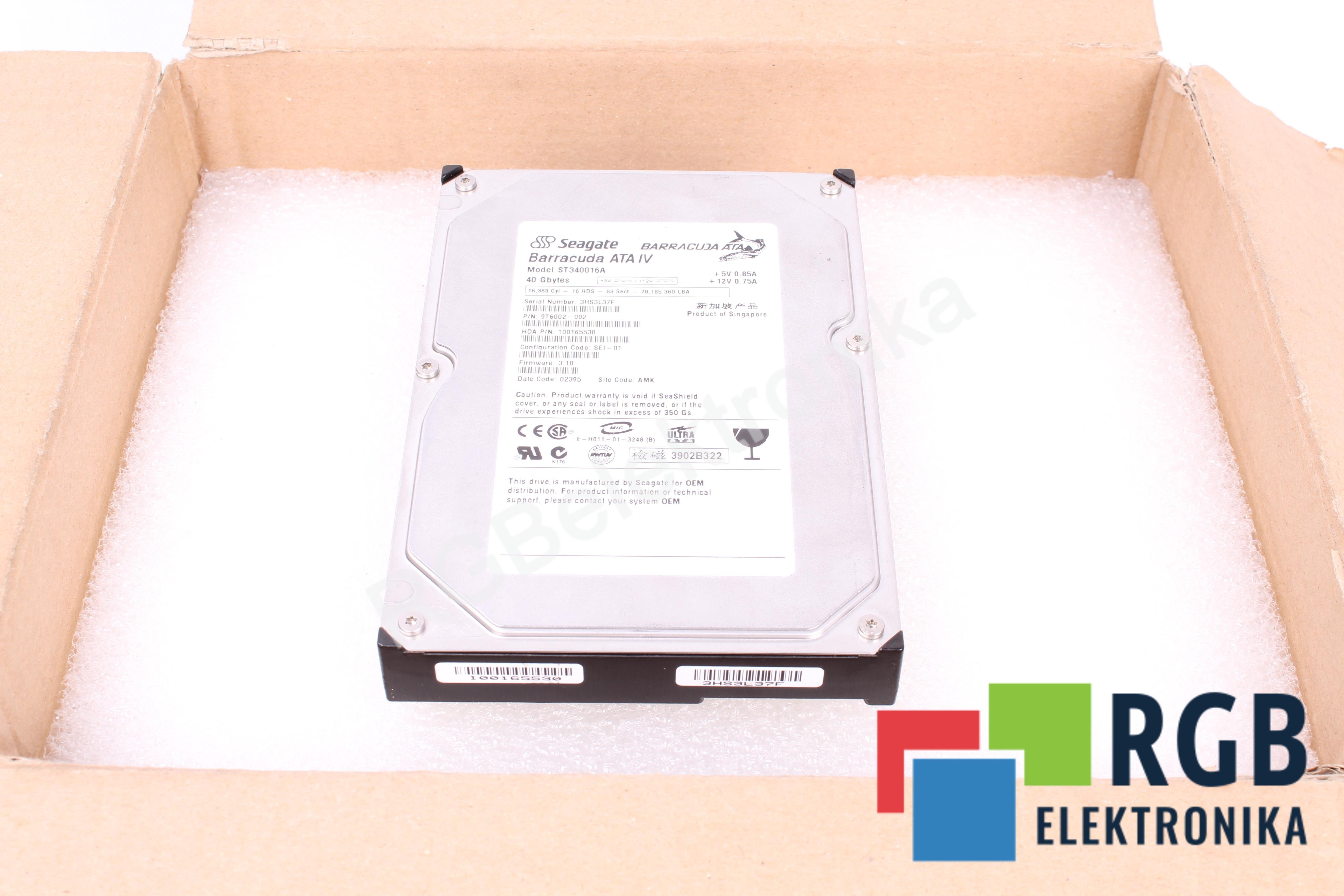 DYSK TWARDY 3.5" ST340016A 40GB ATA BARRACUDA SEAGATE