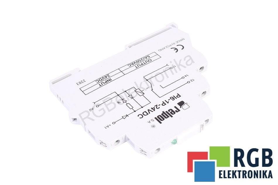 RELPOL PI6-1P-24VDC (SZARE) (CE) PRZEKAŹNIK