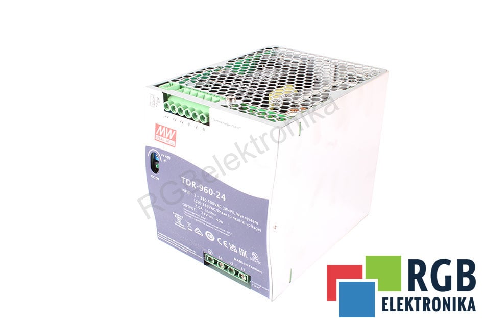 TDR-960-24 MEAN WELL ZASILACZ DIN AC/DC 960W