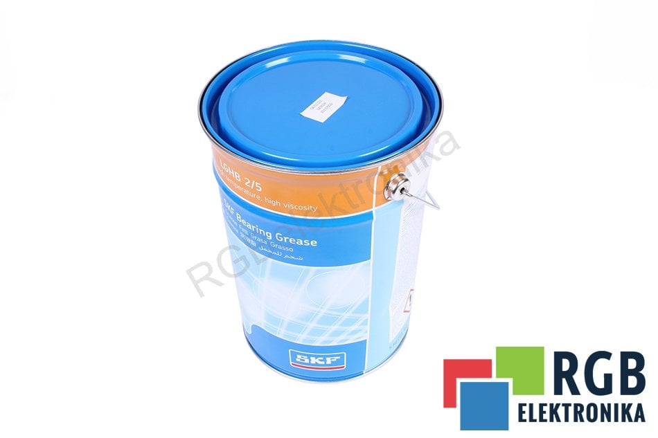 SKF LGHB 2/5 SMAR WYSOKOTEMPERATUROWY LGHB2/5 NLGI 2 5KG DO WYSOKICH OBCIĄŻEŃ LUBRIFICANTE INDUSTRIALE 