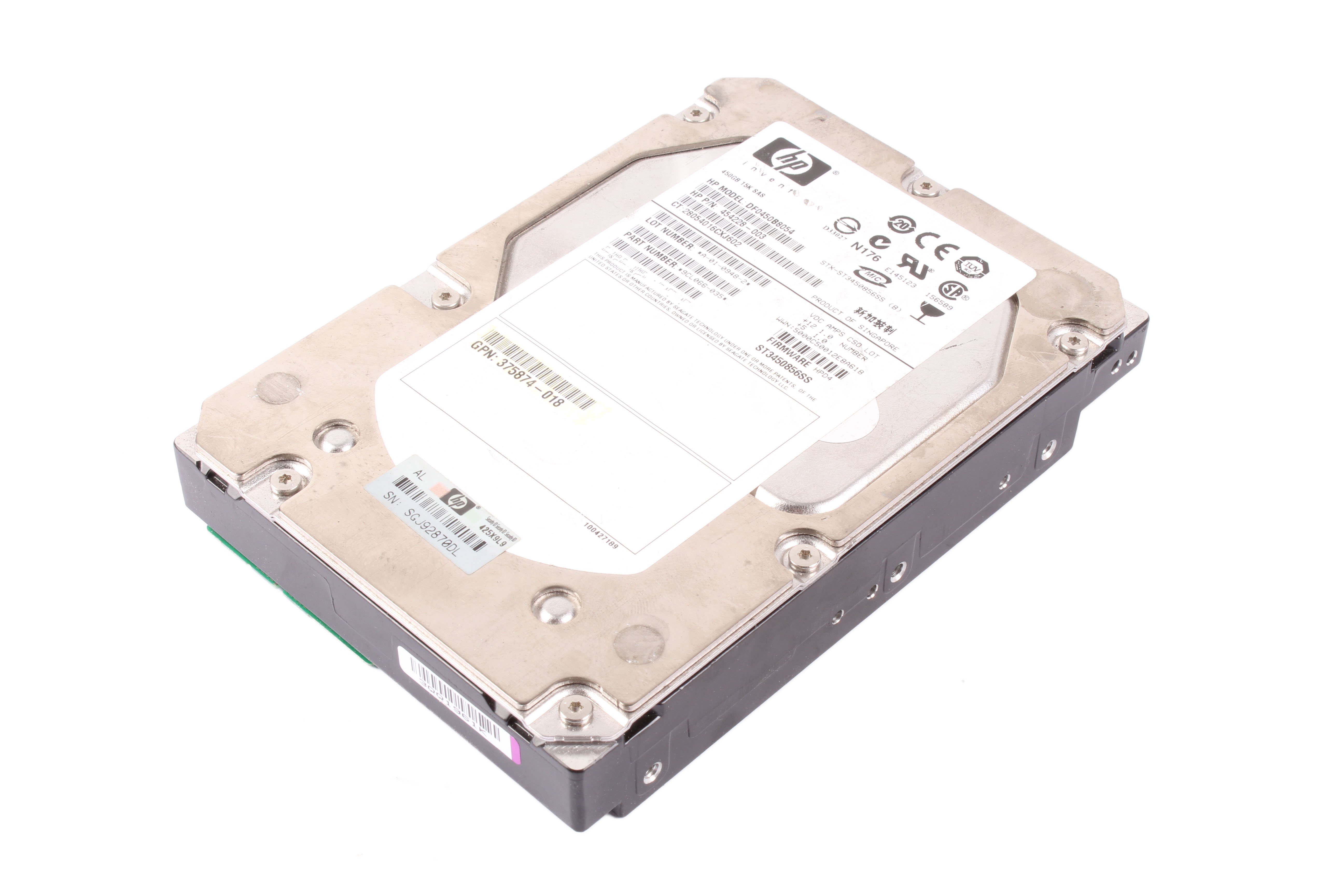 HP DF0450B8054 STX-ST3450856SS 450GB HDD 