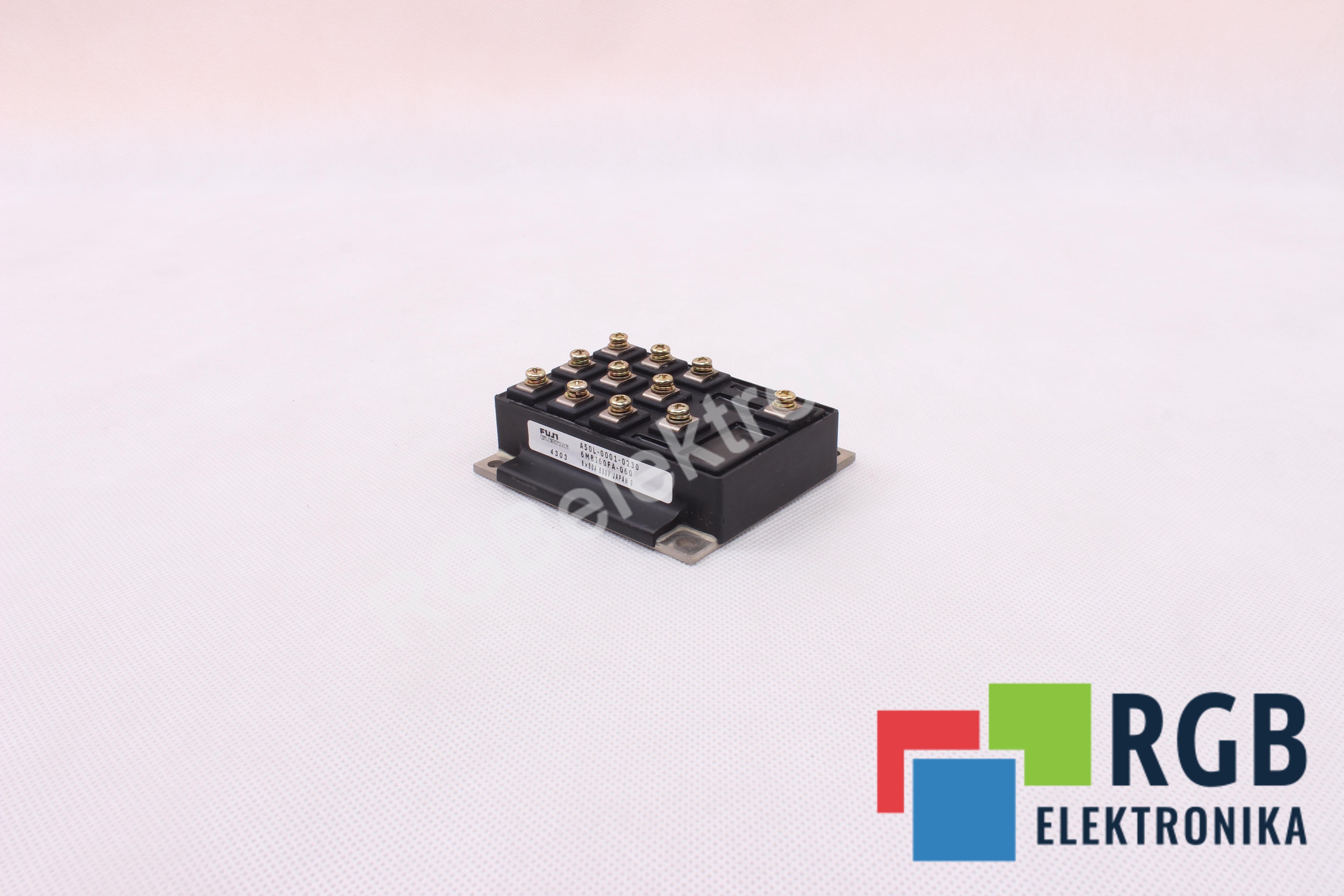 FUJI ELECTRIC A50L-0001-0230 6MBI60FA-060 MODULO IGBT 