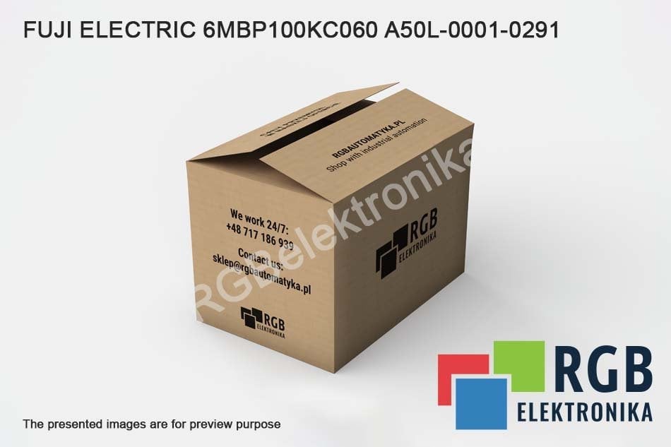 FUJI ELECTRIC 6MBP100KC060 A50L-0001-0291 IPM MODULE 