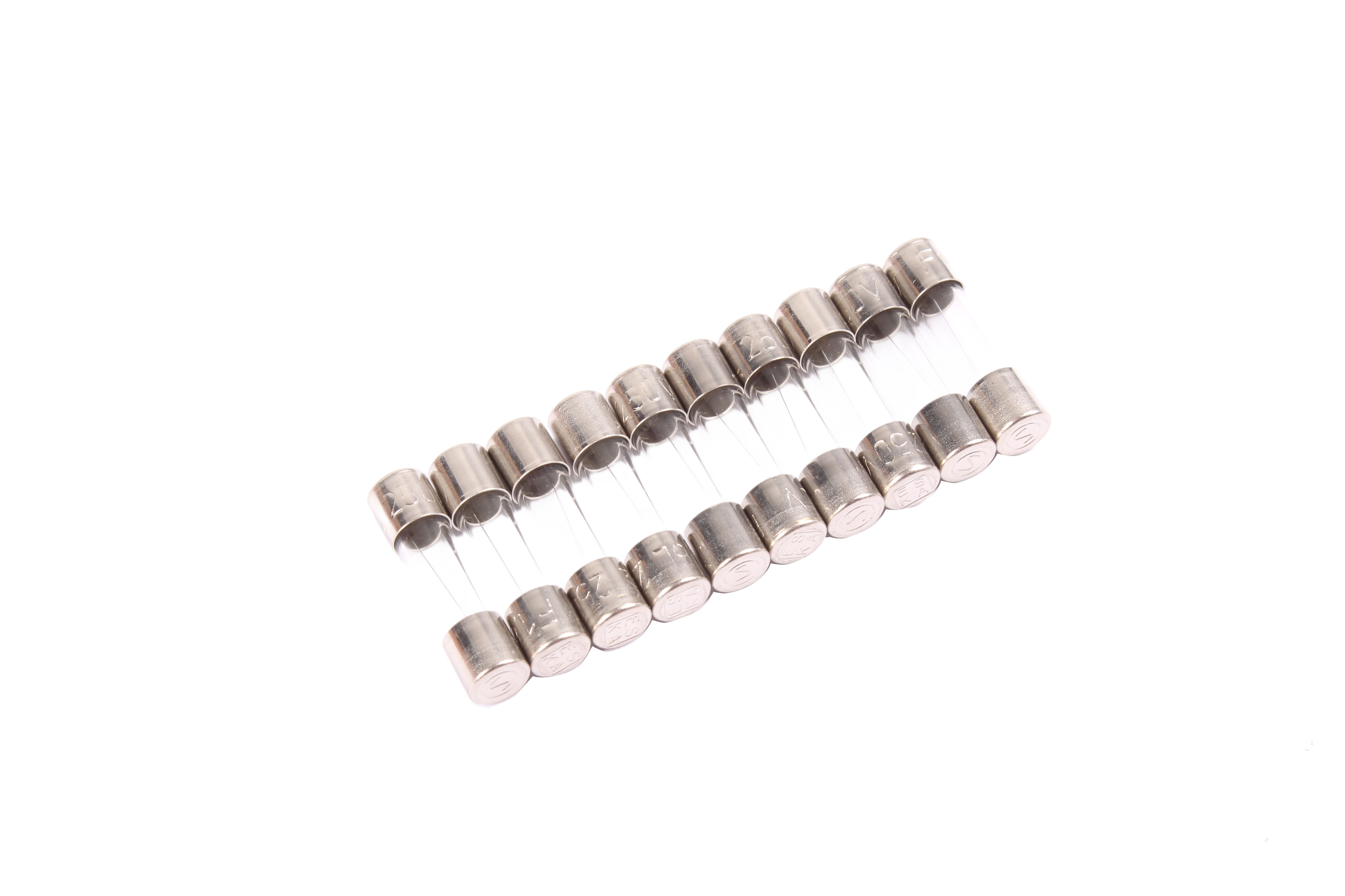 ESKA 520.619 ZKS-1.6A TOPIKOWY SZYBKI CYLINDRYCZNY SZKLANY 5X20MM 10SZT FUSIBLE 250V 1.6A 5 MM 20 MM 
