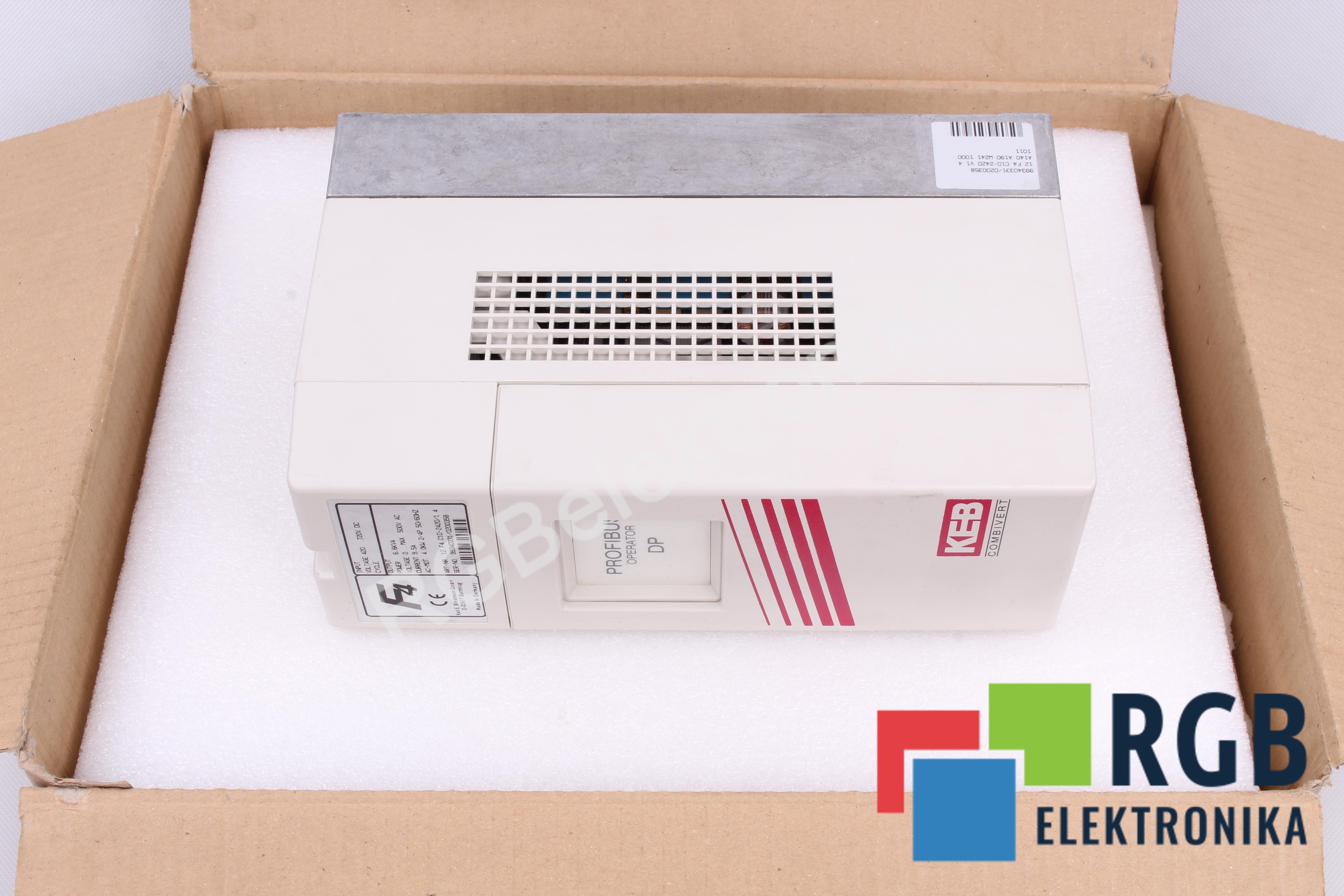 12.F4.C1D-2420/1.4 6,6KVA COMBIVER KEB