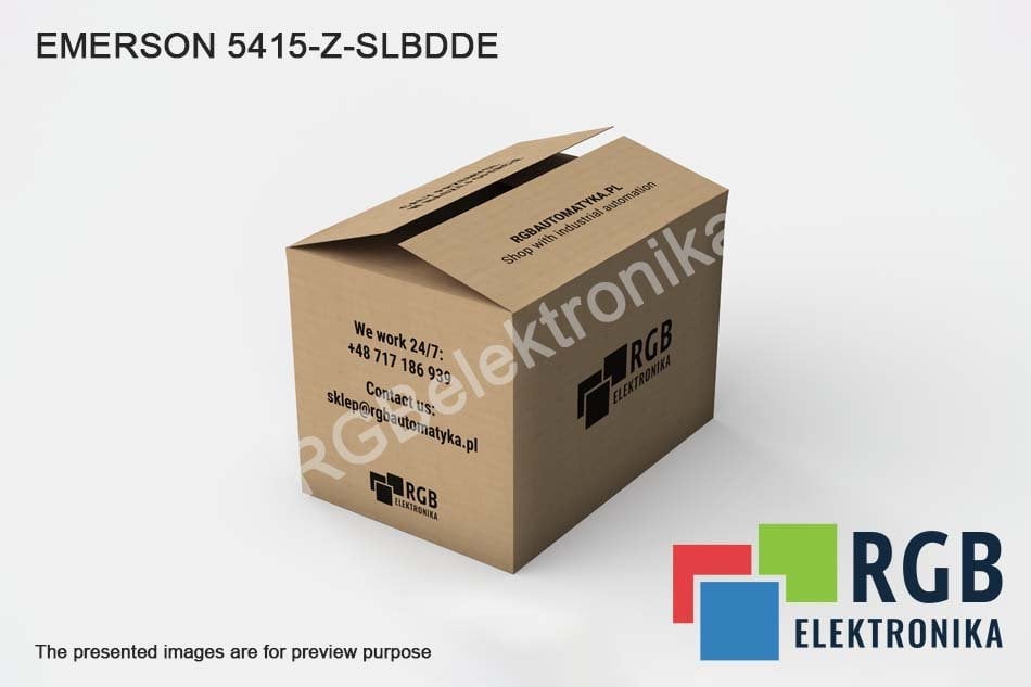 EMERSON 5415-Z-SLBDDE